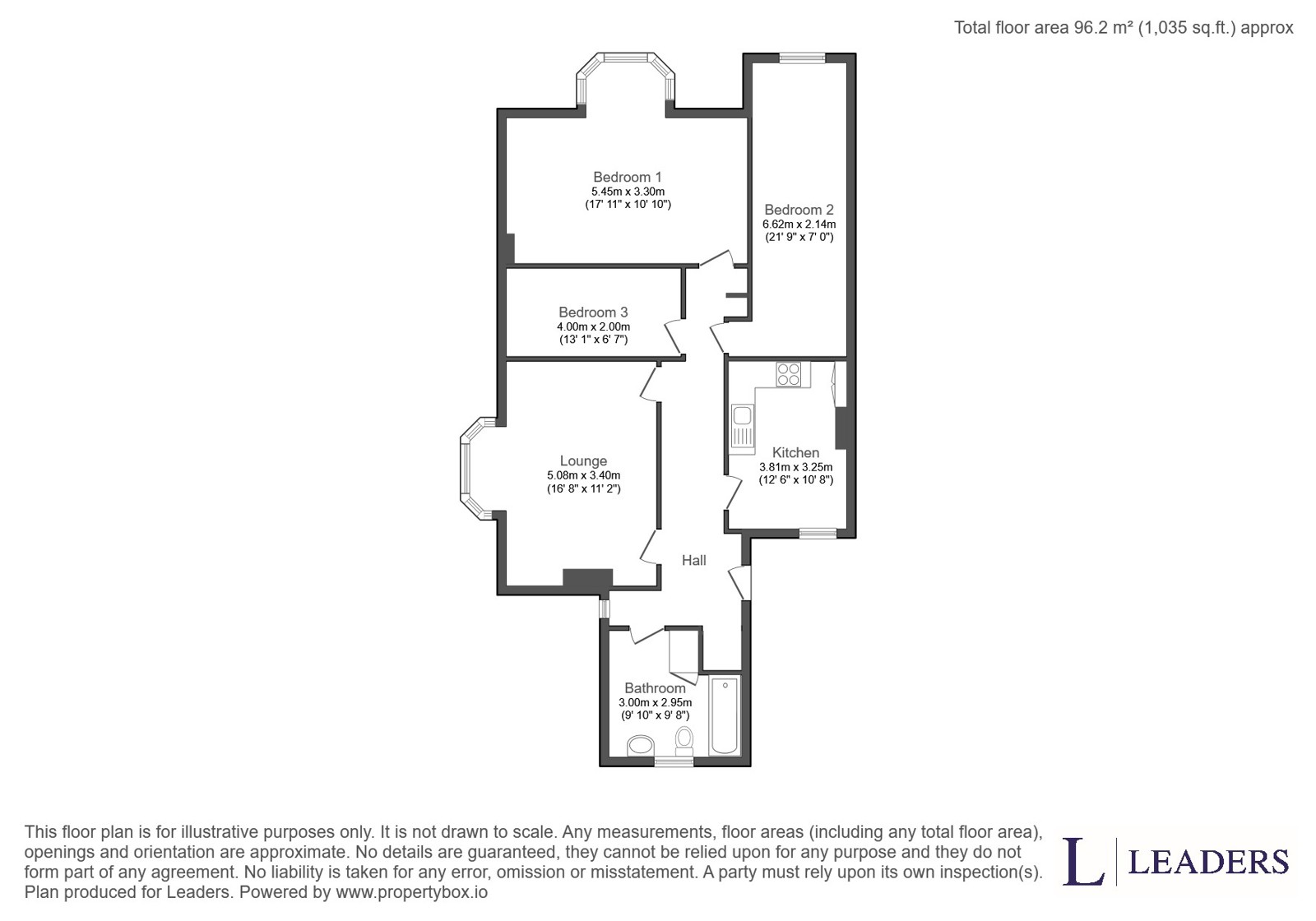 84A, London Road, Hampshire floorplan