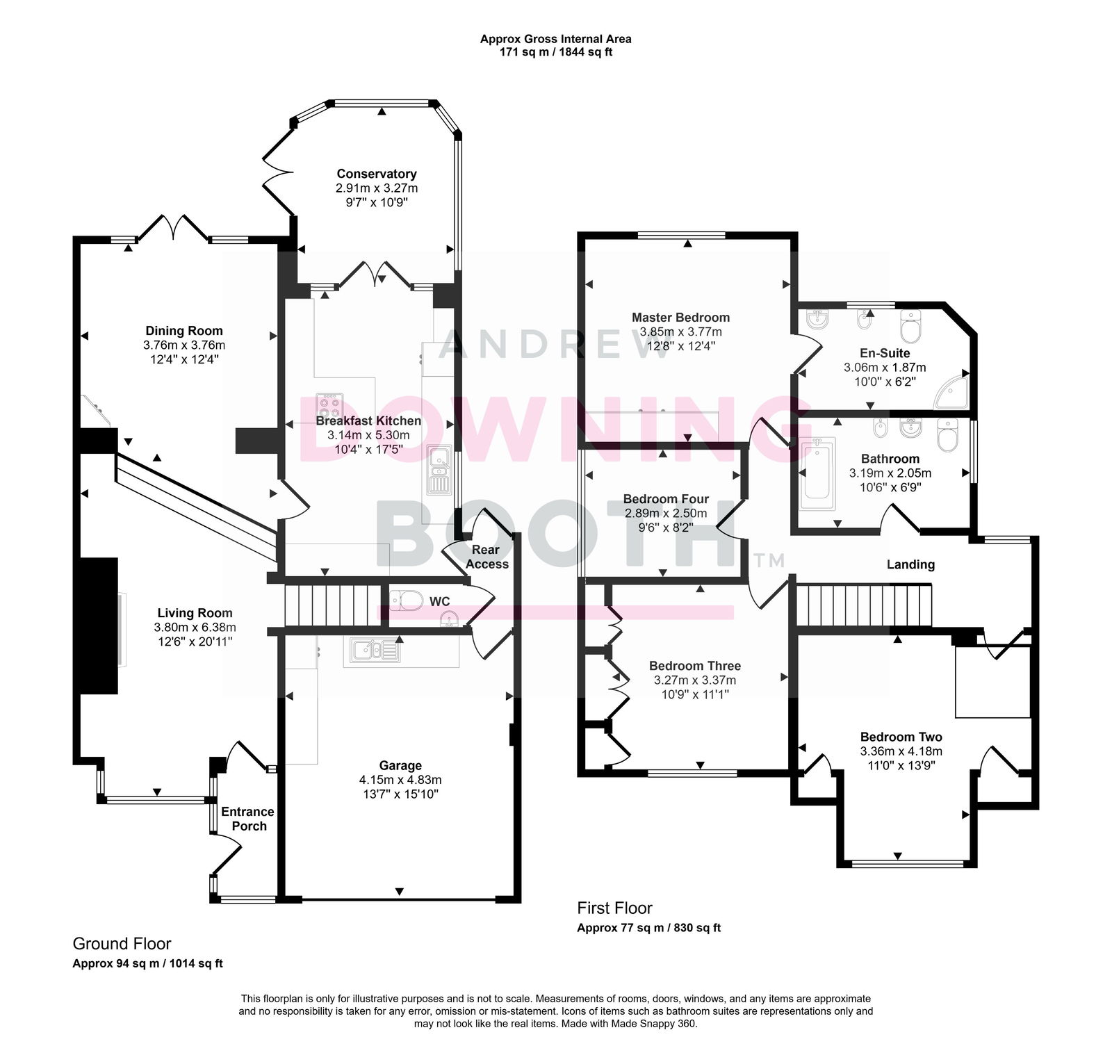 8, Charlesdale Drive, Walsall floorplan