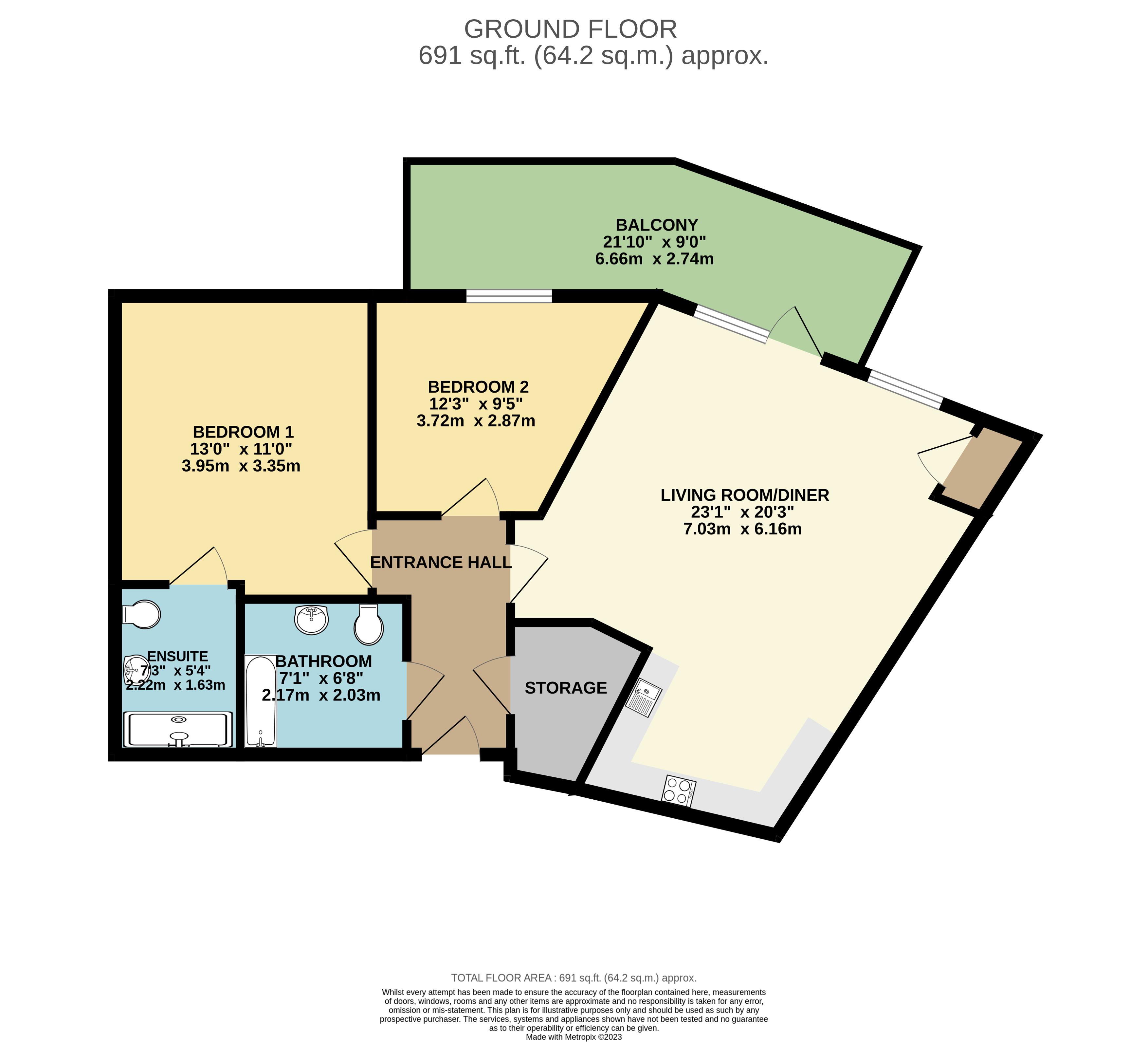 Gubbins Lane, Harold Wood RM3, 2 bedroom flat for sale 64119852 PrimeLocation