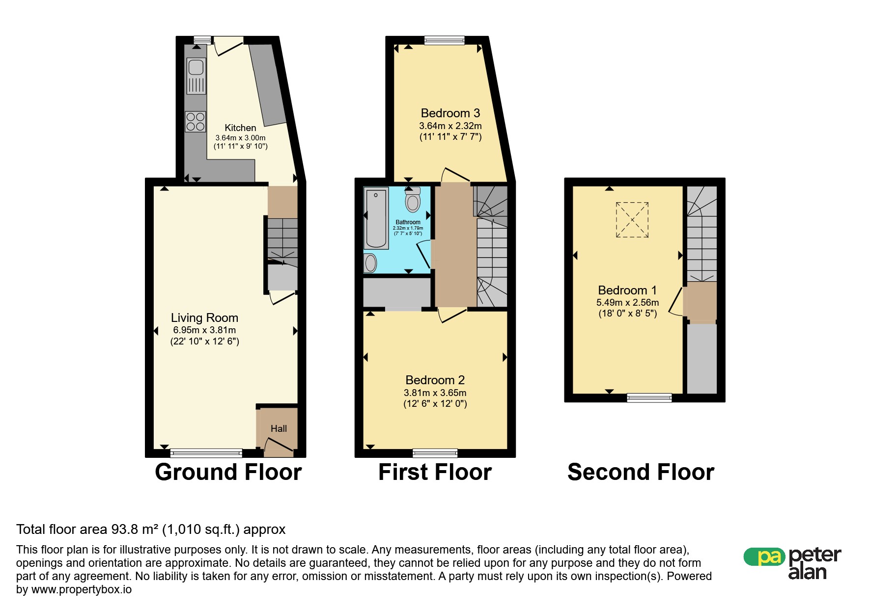 87, High Street, Abertillery floorplan