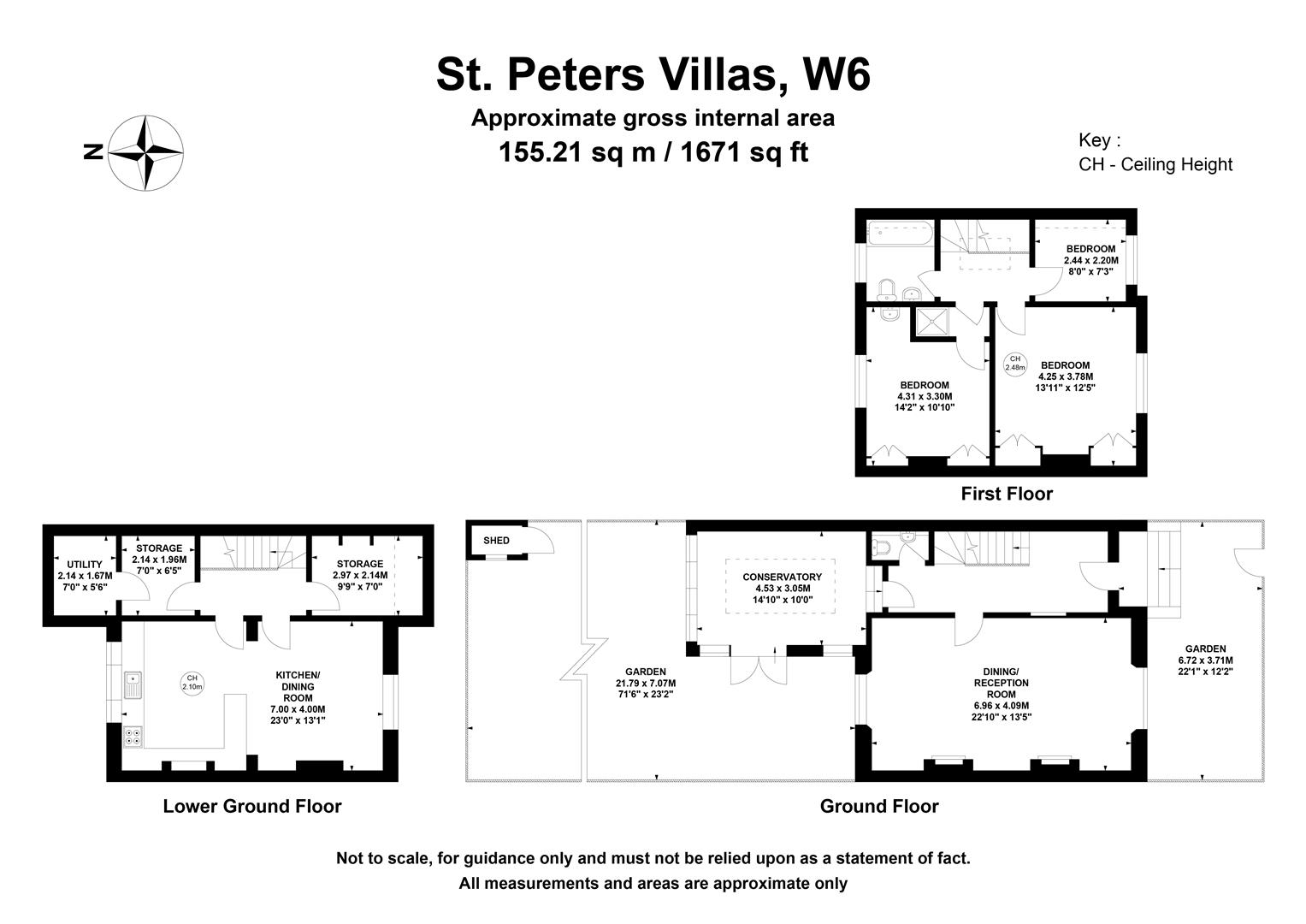 5, St. Peters Villas, London floorplan