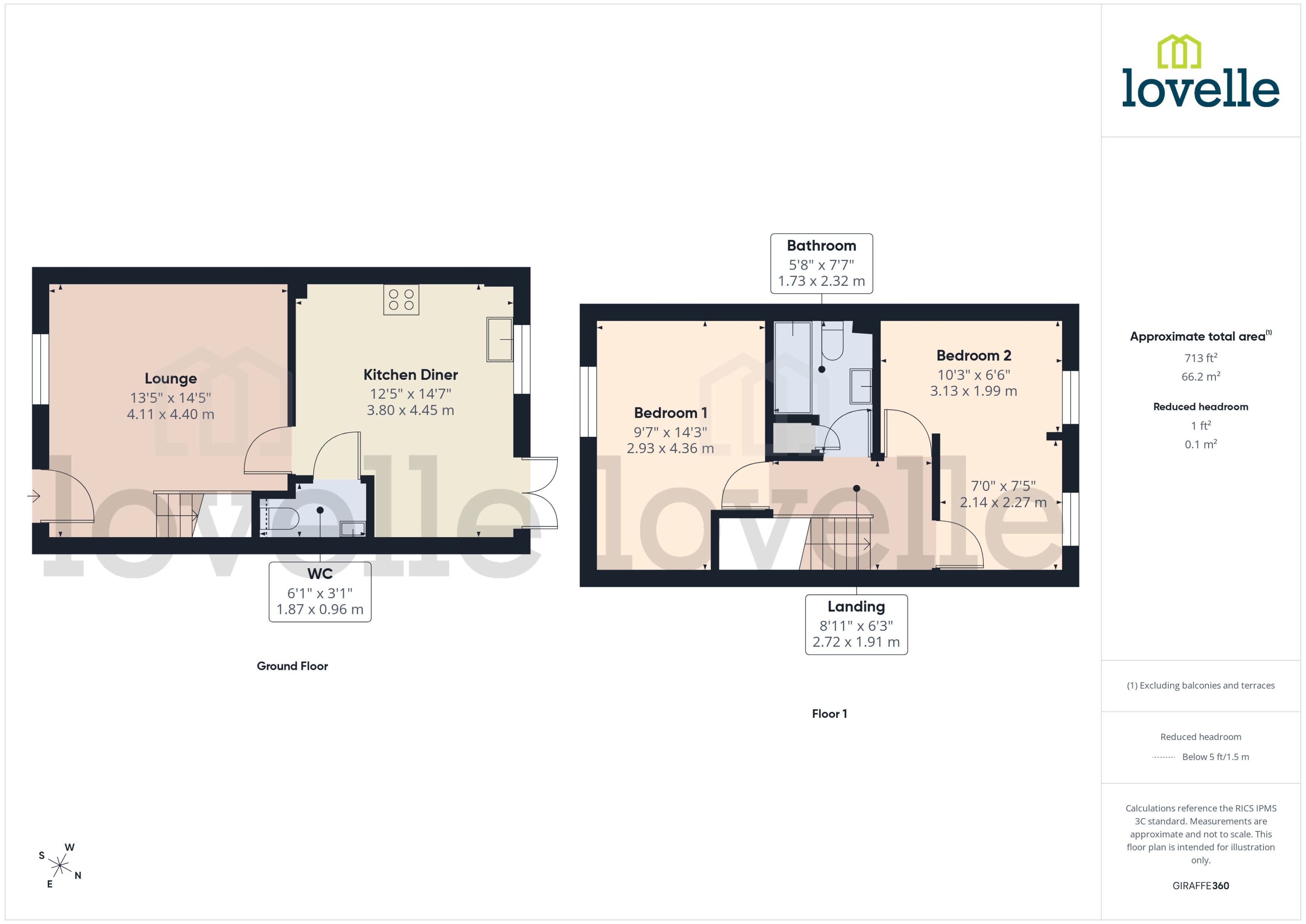 1, Old Brewery Court, Market Rasen floorplan