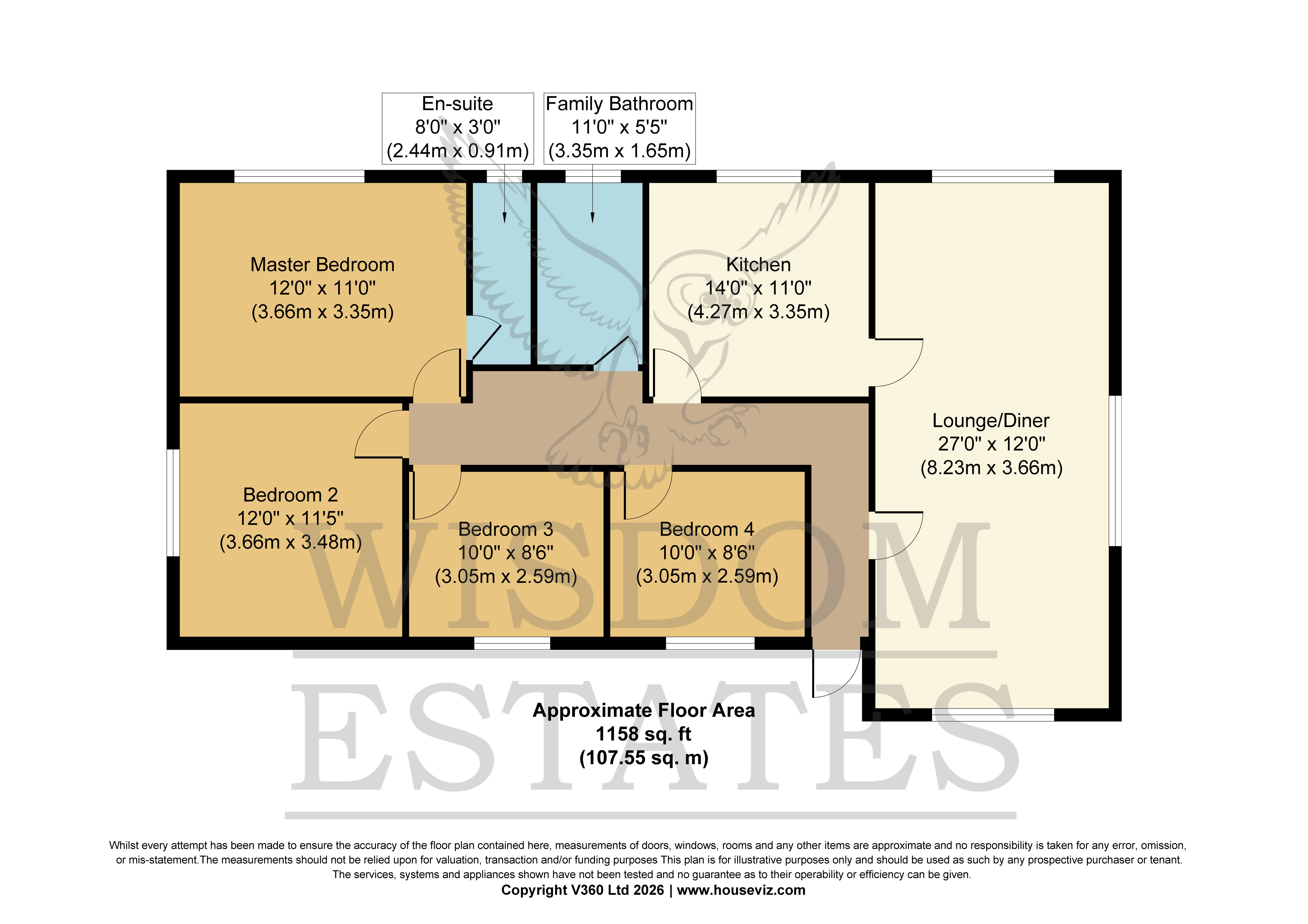 The Ridings, Birchwood Road, Swanley floorplan