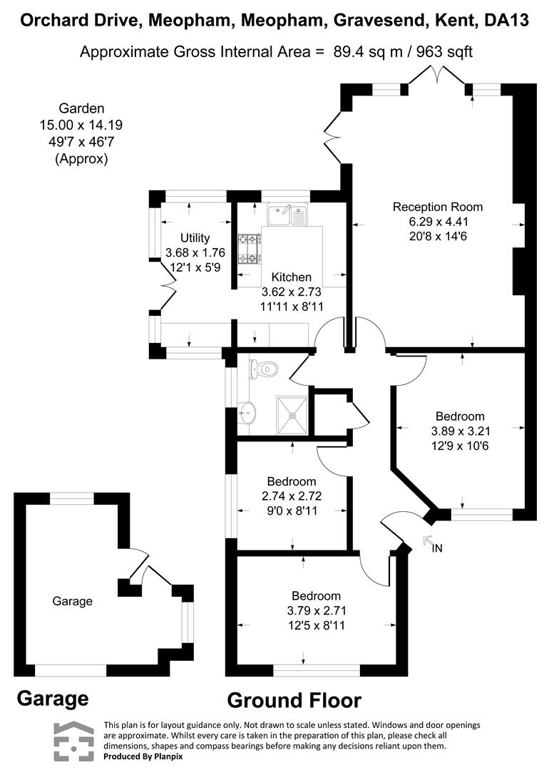 8, Orchard Drive, Meopham Gravesend floorplan