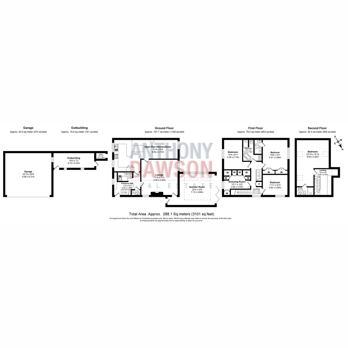 Tower Farm, Gisburn Road, Nelson floorplan