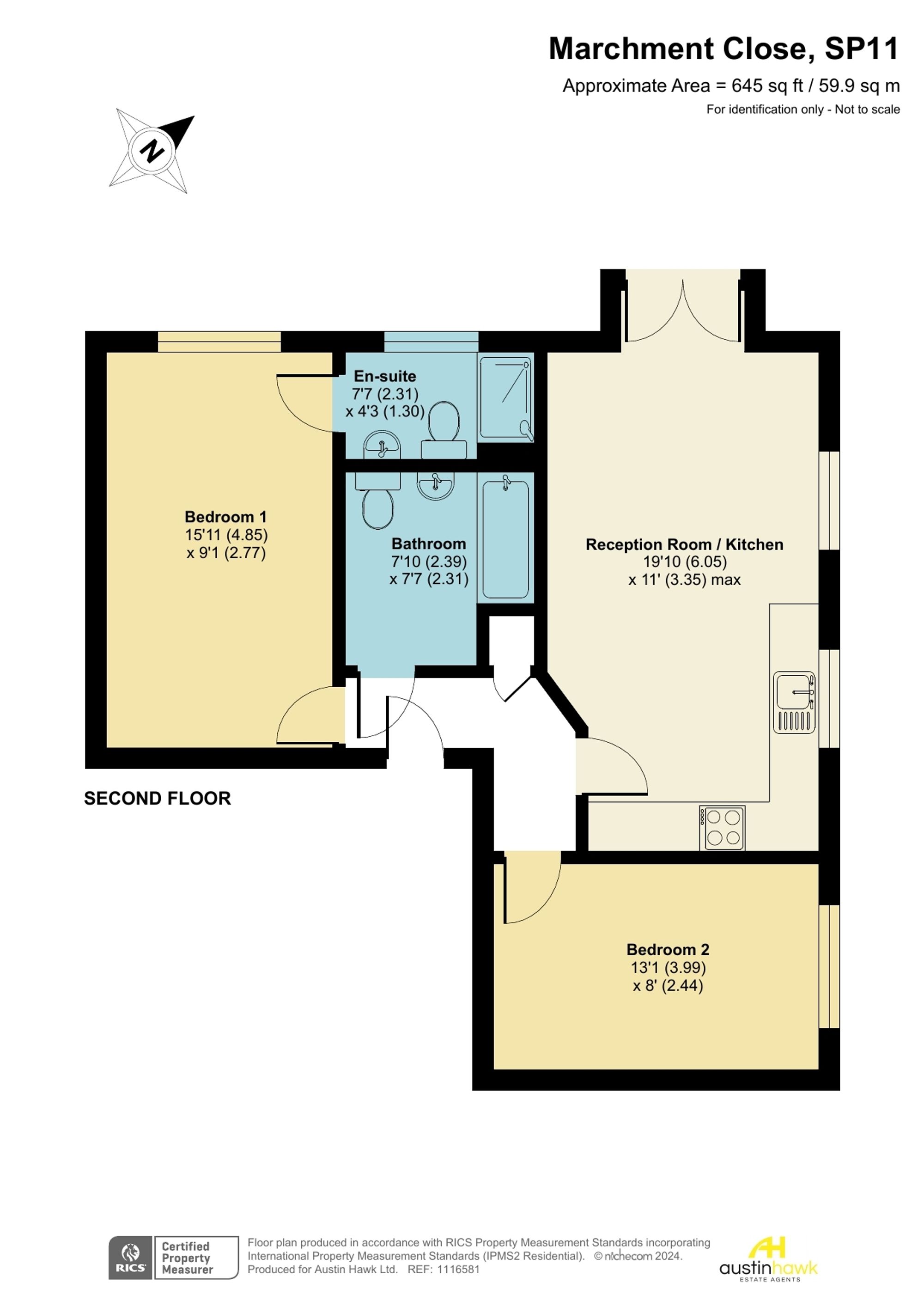 17 Marchment Close, Andover floorplan