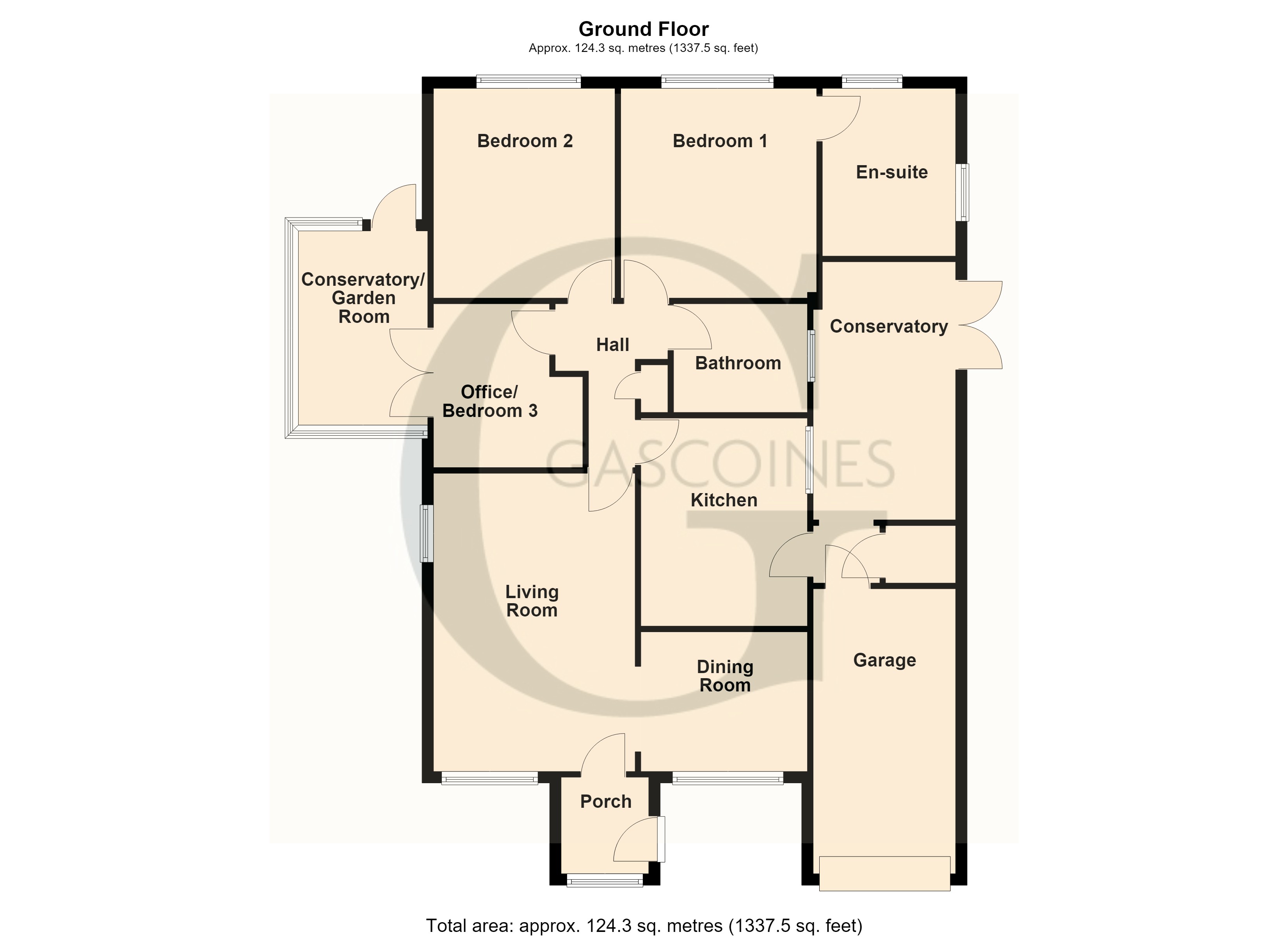 7, St. Margarets Close, Newark floorplan