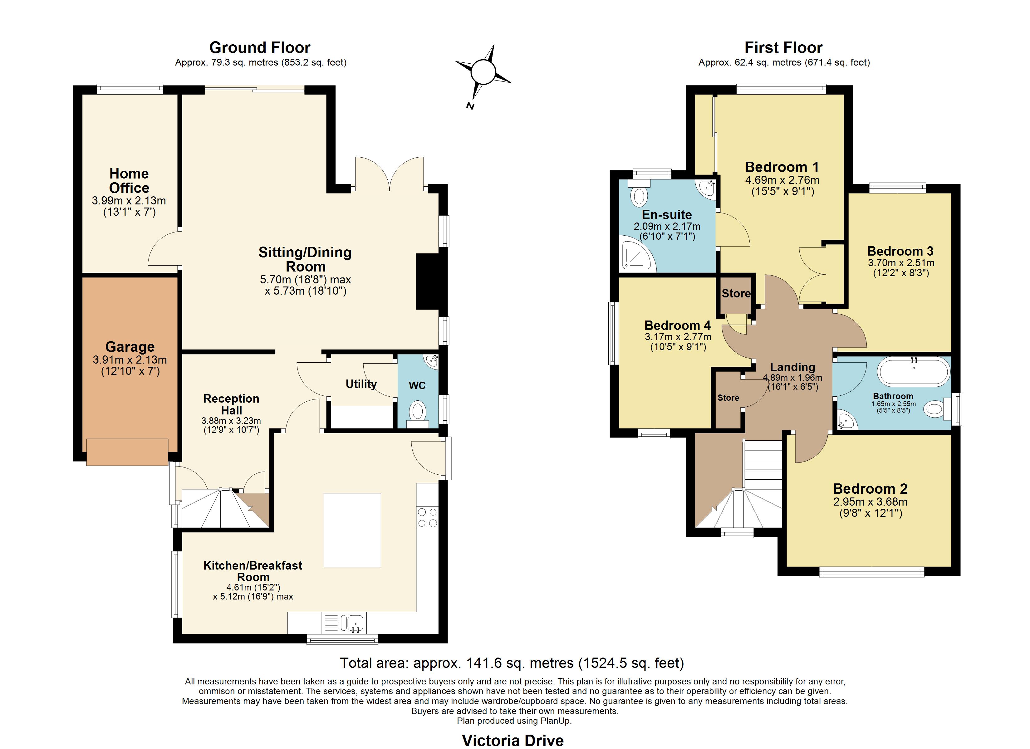 Samphire House, 16, Victoria Drive, Great Wakering floorplan