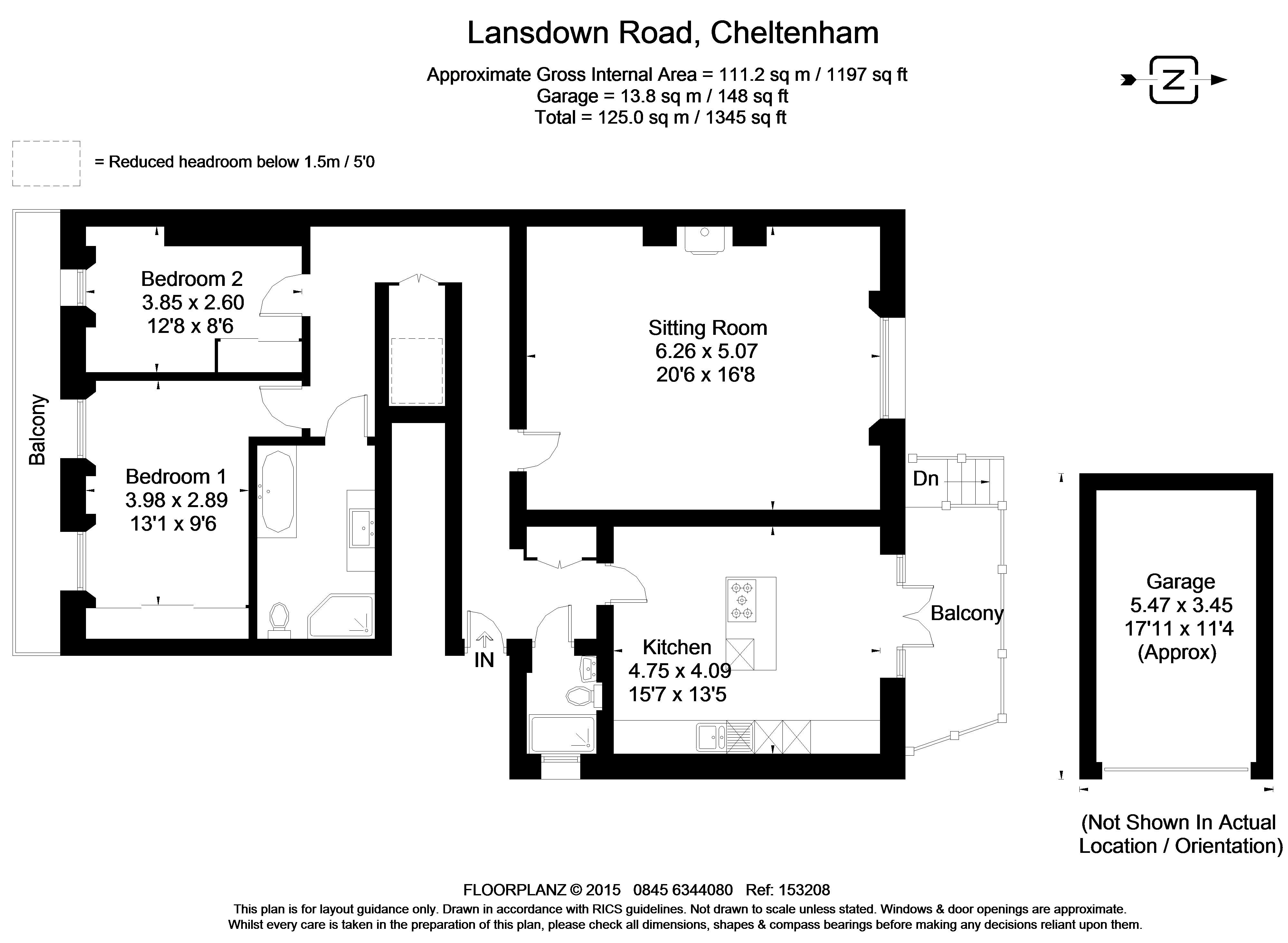 2 Bedrooms Flat to rent in Lansdown Road, Cheltenham GL51