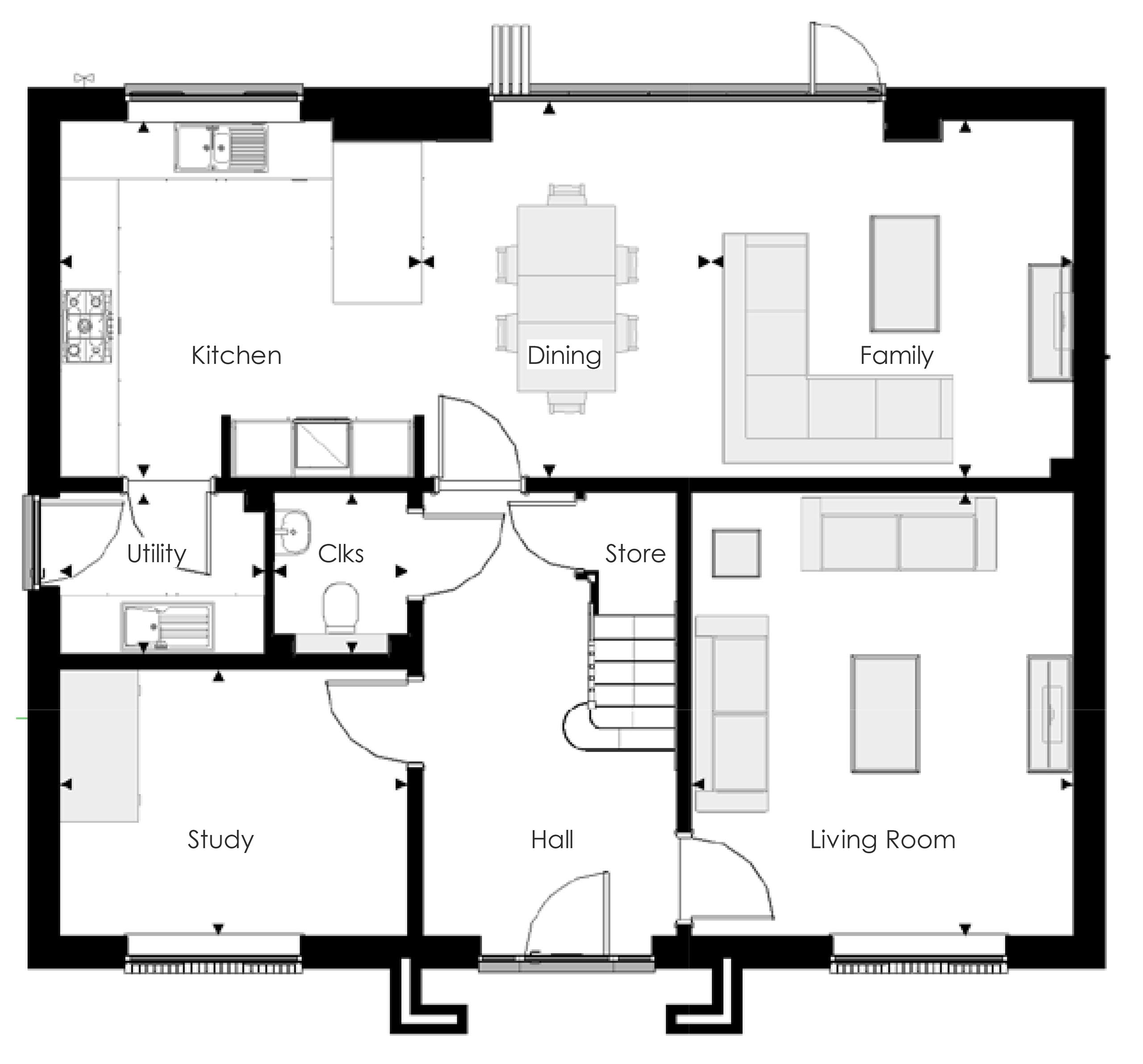 132, Brimstone End, Whitnash, Leamington Spa floorplan