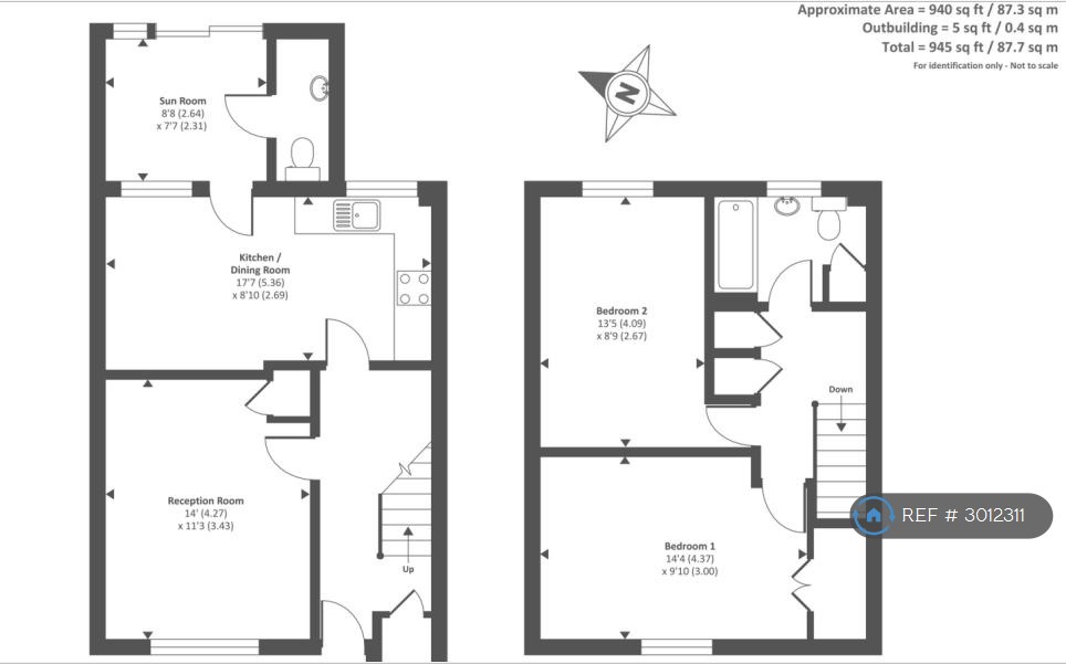 Rupert Walk, Reading floorplan
