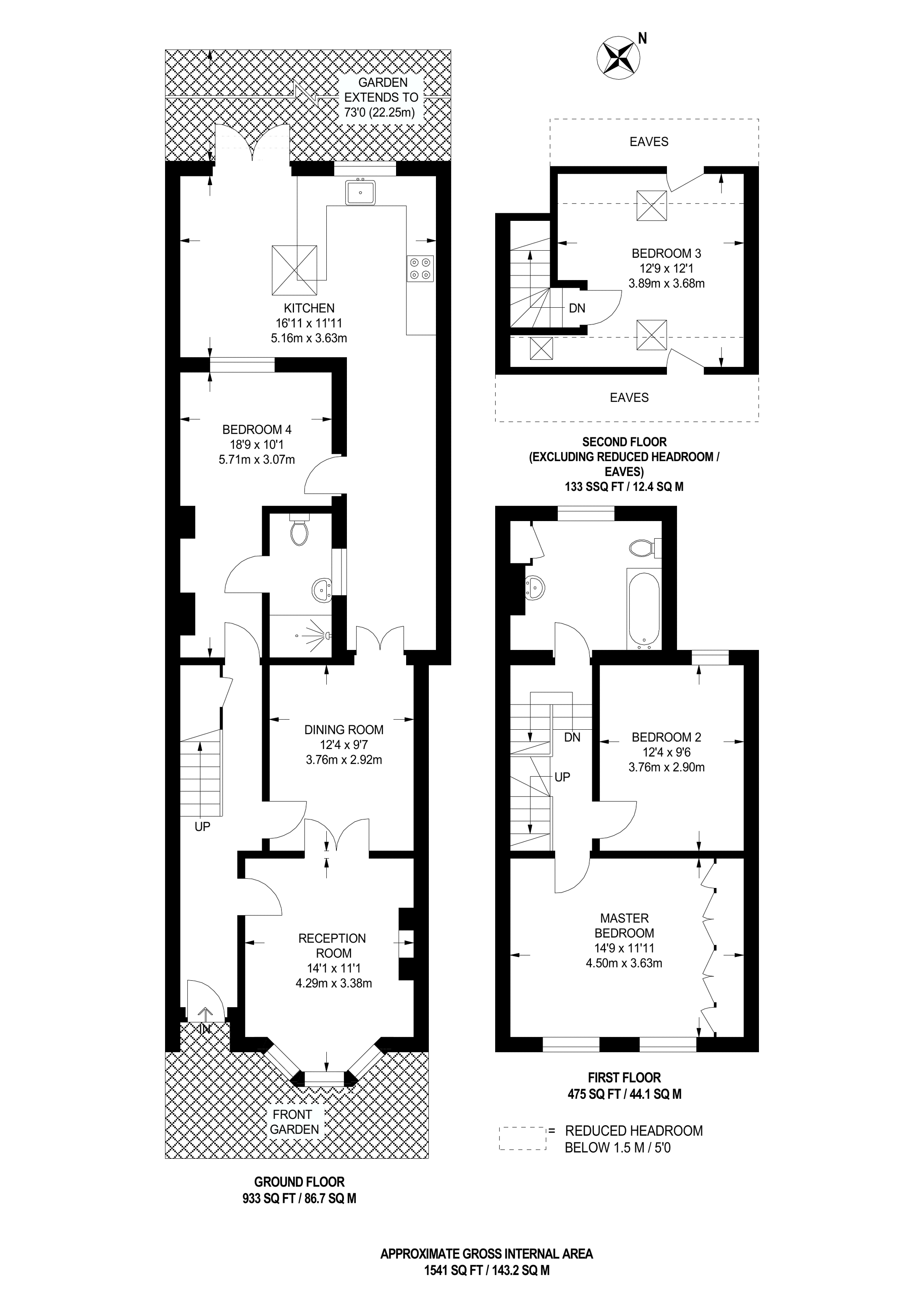 4 Bedrooms Terraced house for sale in Inwood Road, Hounslow TW3