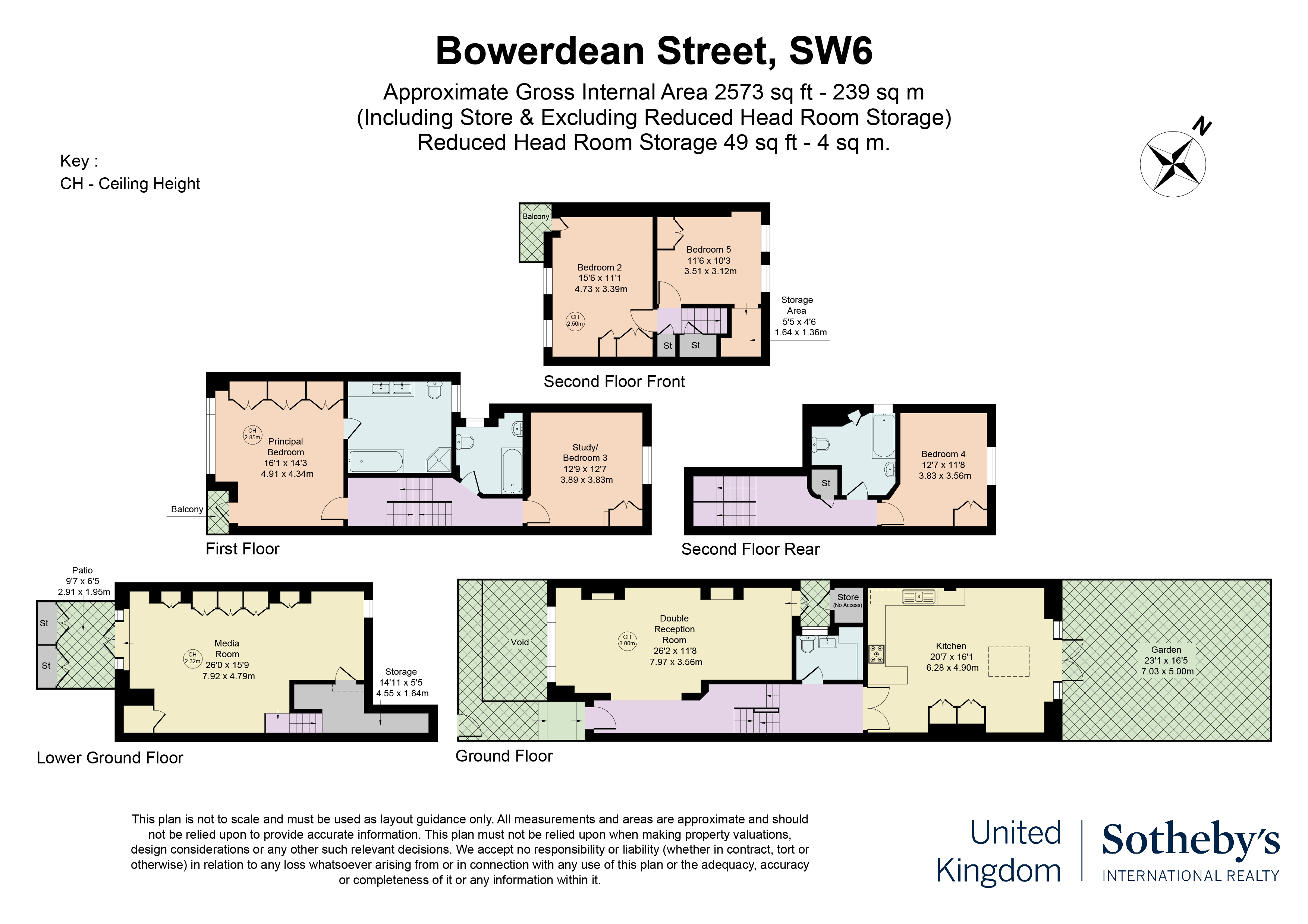Bowerdean, Bowerdean Street, London floorplan