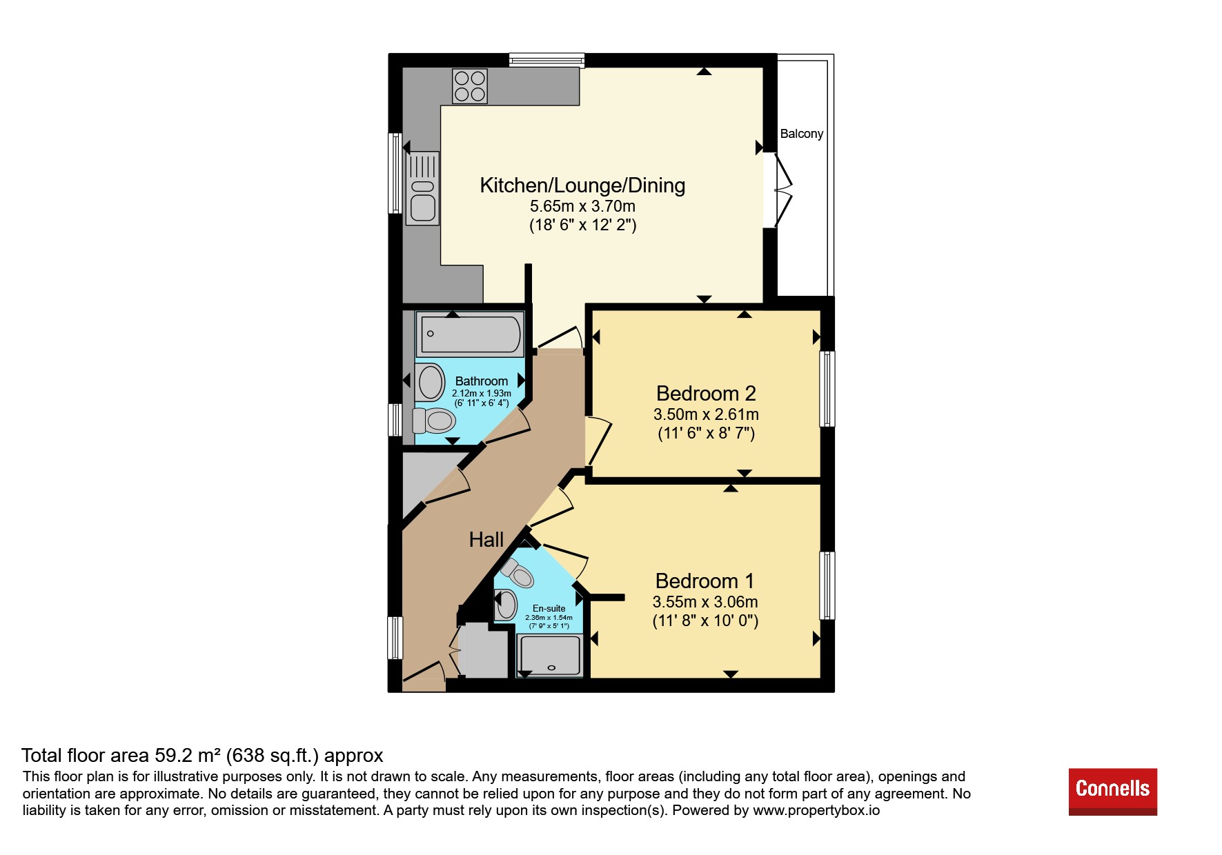 46, Harris Place, Exeter floorplan