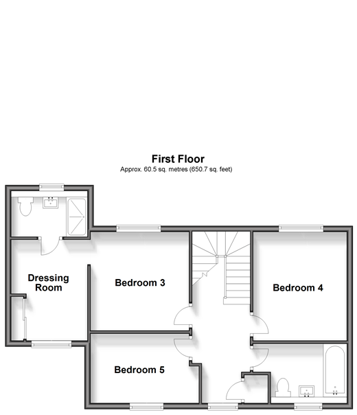 Five Oaks Lane, Chigwell floorplan