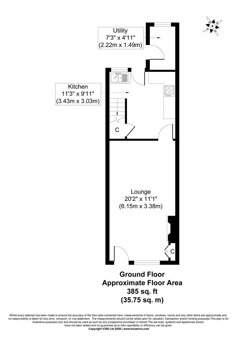 64, Sherburn Street, Selby floorplan
