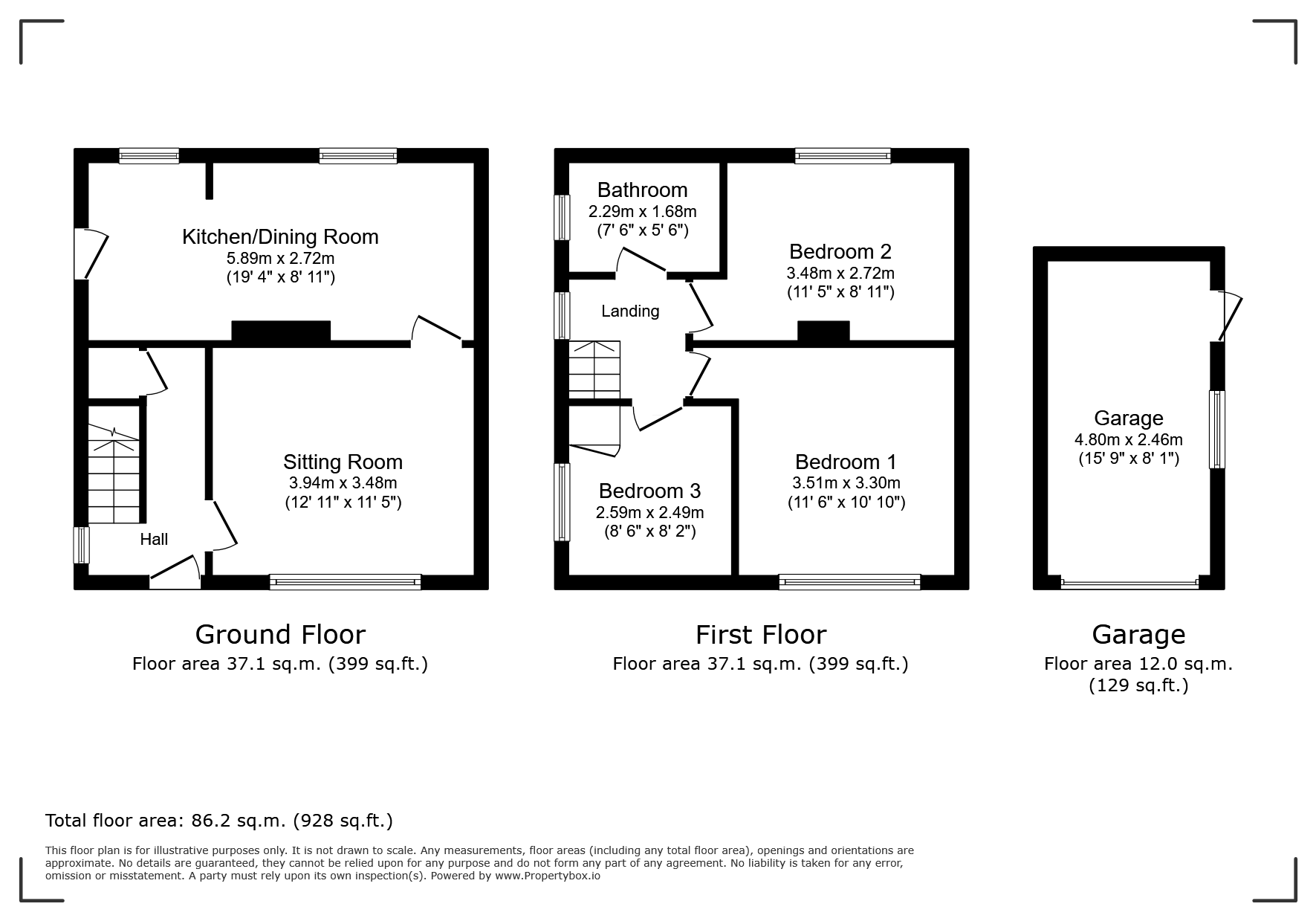 15, Lodge Lane, Chester floorplan