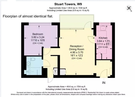 Maida Vale, London floorplan