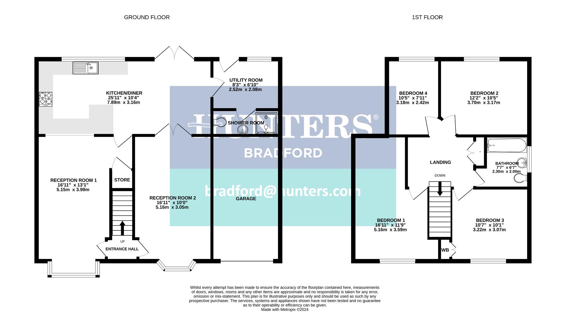 63, Tyersal Court, Bradford floorplan