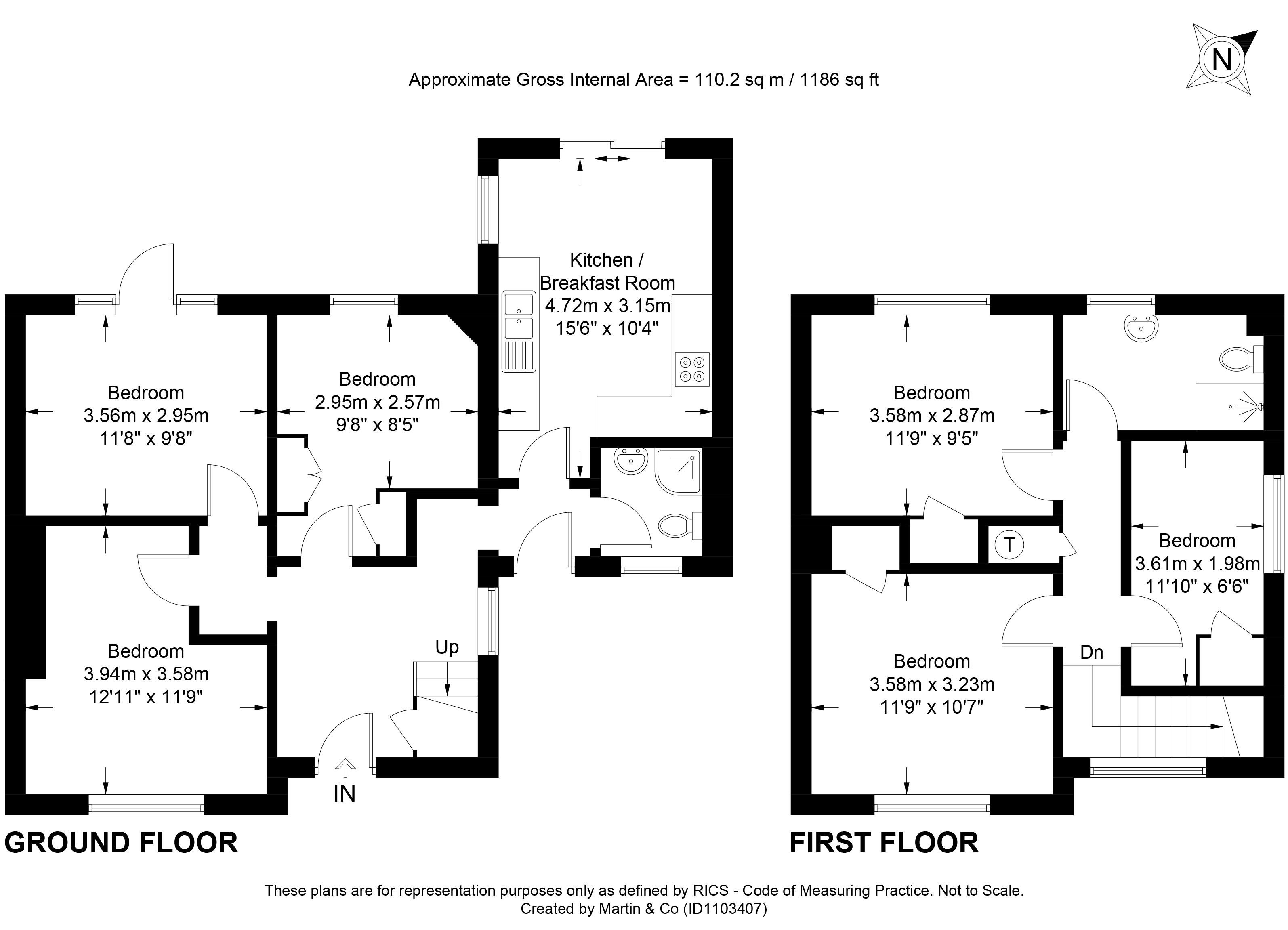Room 4, 15, Chatham Road, Winchester floorplan