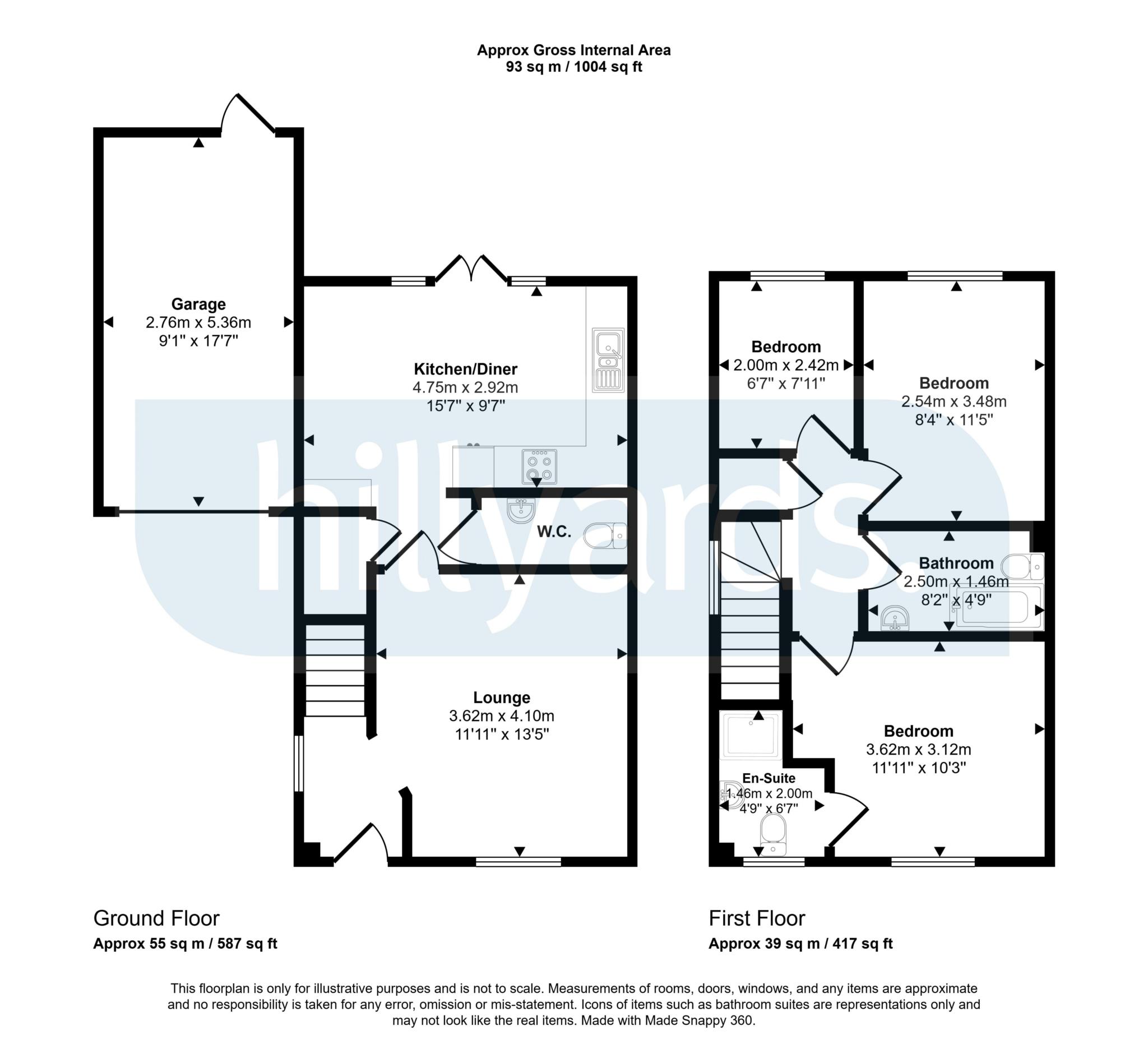 21, Merryweather Street, Aylesbury floorplan