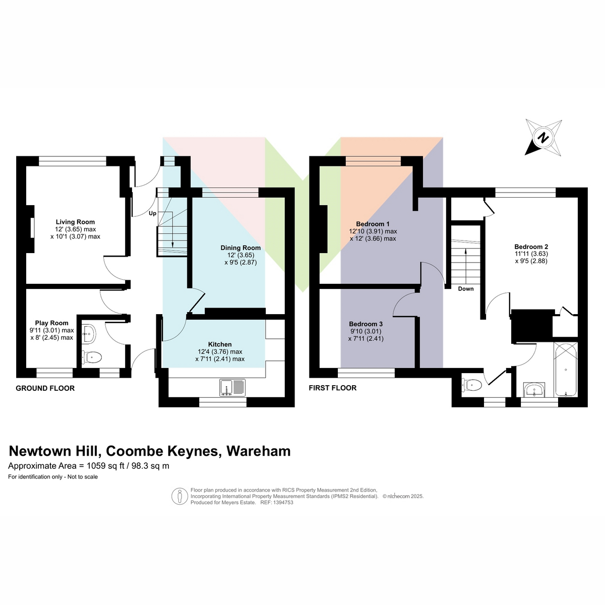 4, Newtown Hill, Wareham floorplan