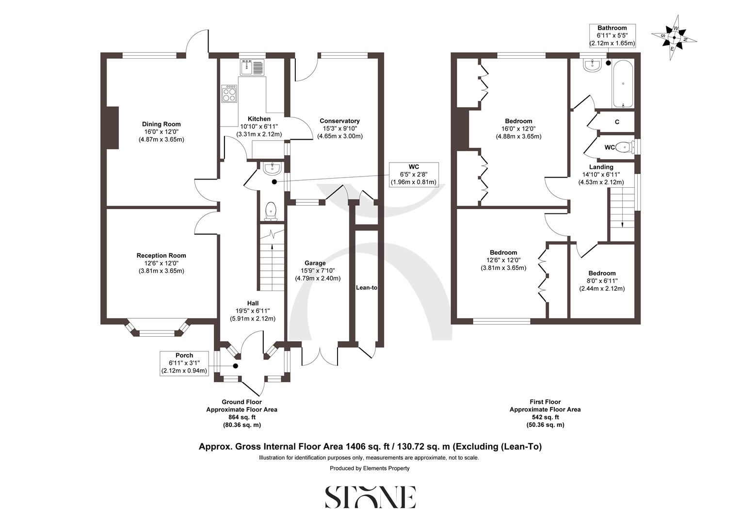 42, Upland Road, Sutton floorplan