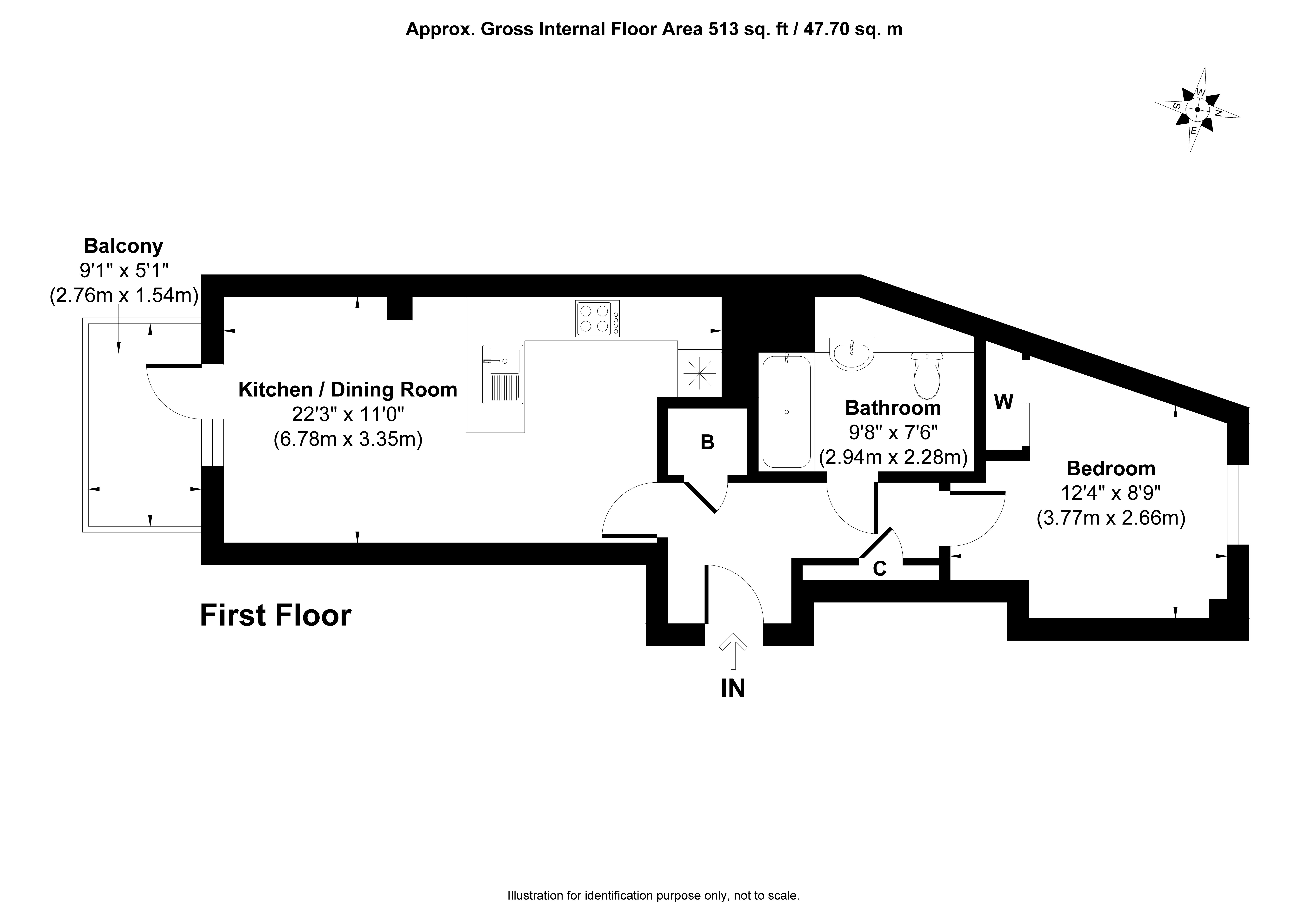 Scotland Green, London floorplan