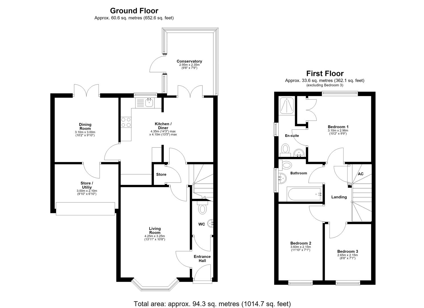 Kingfisher Road, Loughborough floorplan