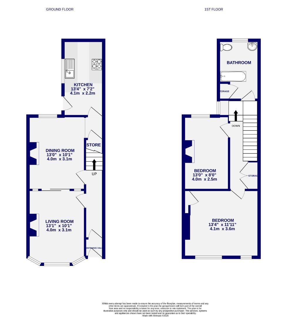 36, Cromer Street, York floorplan