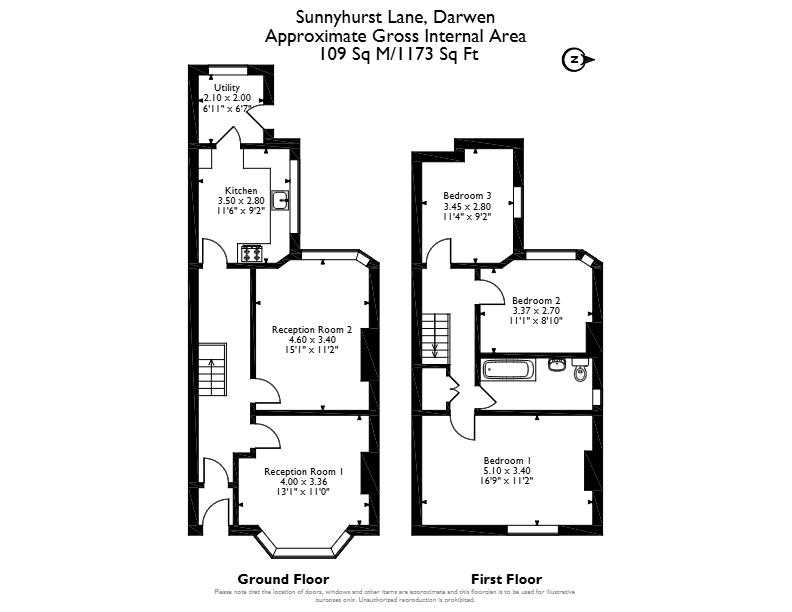 Sunnyhurst Lane, Darwen floorplan