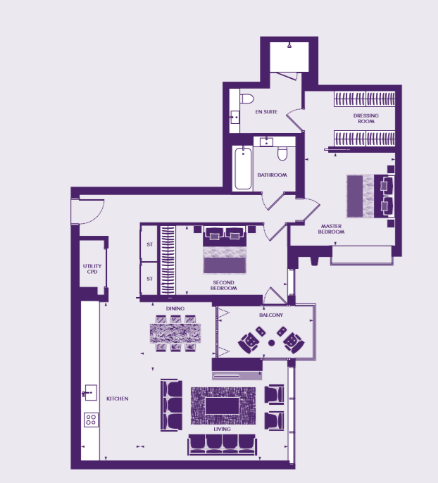 2 Bedrooms Flat to rent in Water Lane, London EC3R