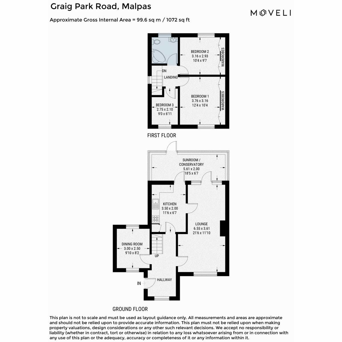 2, Graig Park Road, Newport floorplan
