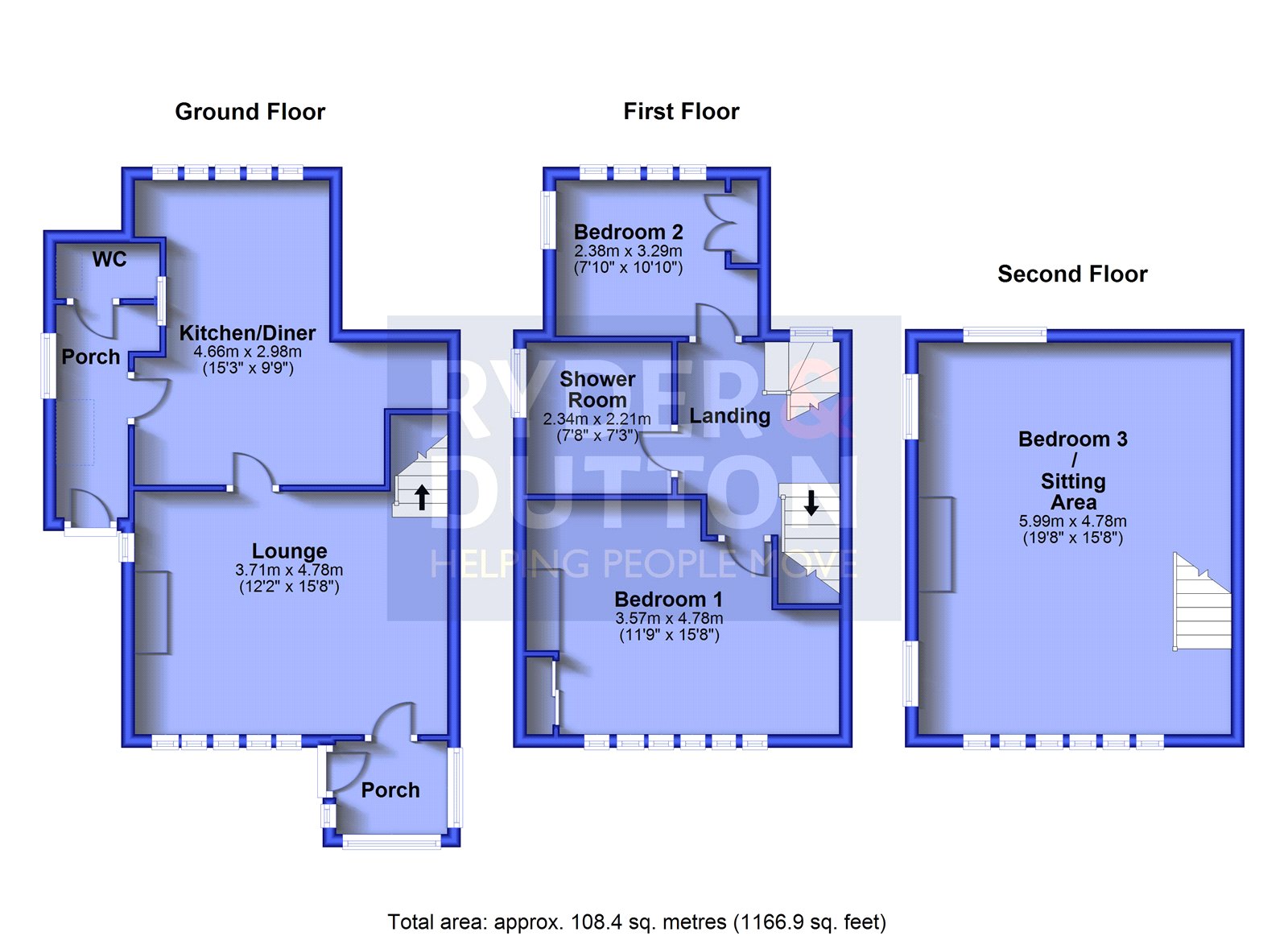 Bont,, Holly Grove, Saddleworth floorplan