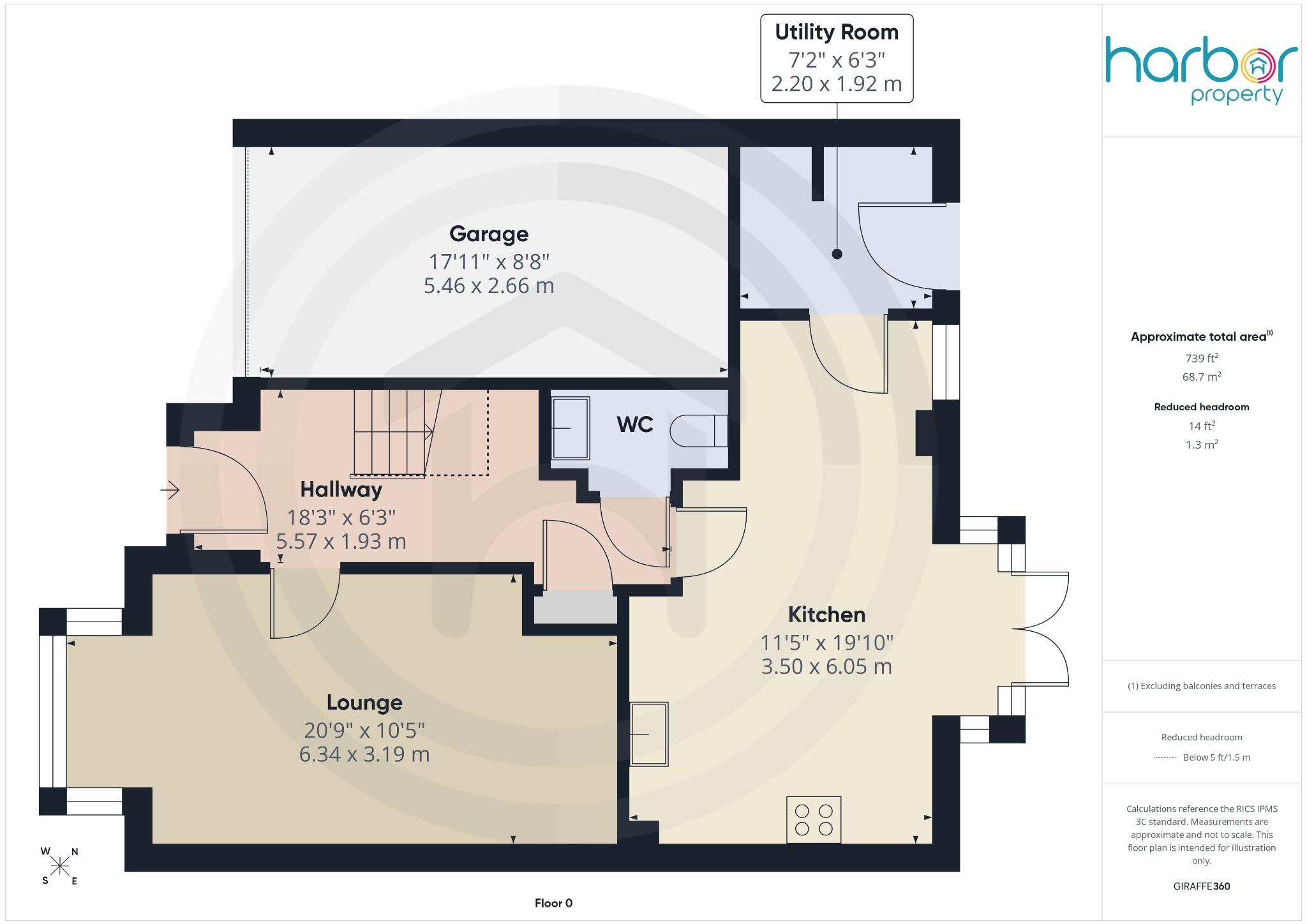 48 Oykel Crescent, Robroyston, City of Glasgow floorplan
