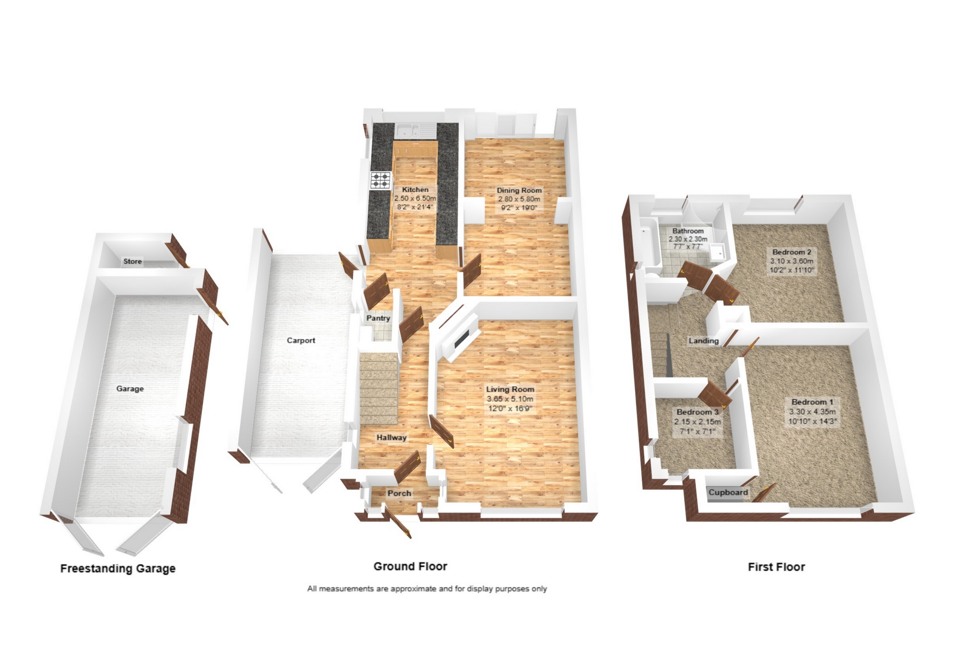 115, Greengate Lane, Leicester floorplan