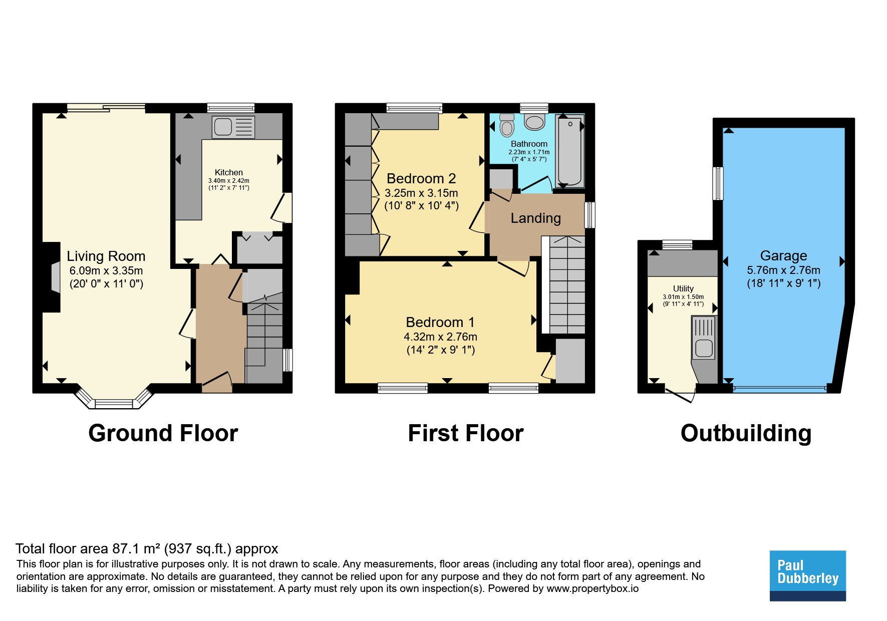 10, Durham Road, Wednesbury floorplan