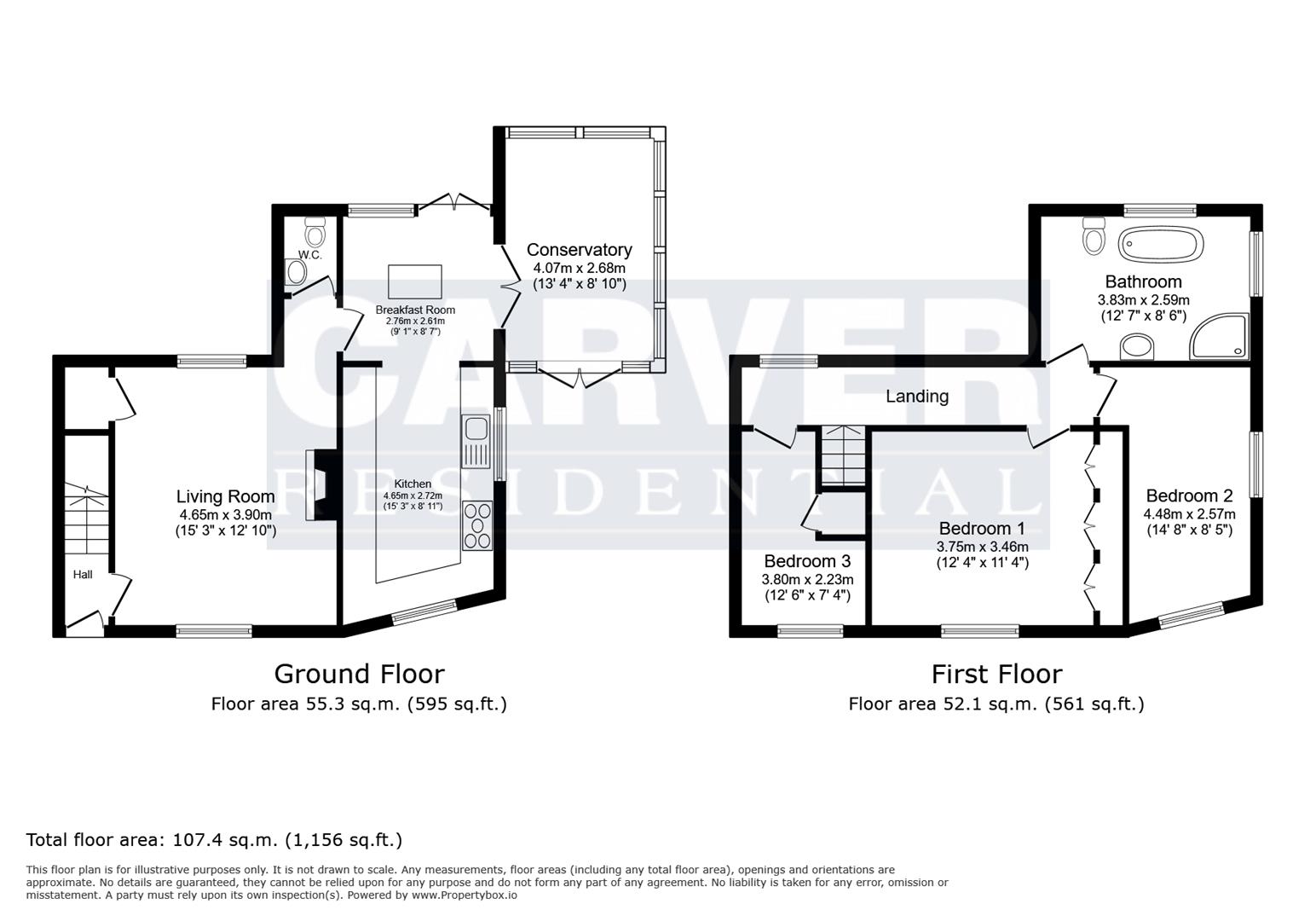 Pear Tree Cottage, 4, Strait Lane, Darlington floorplan