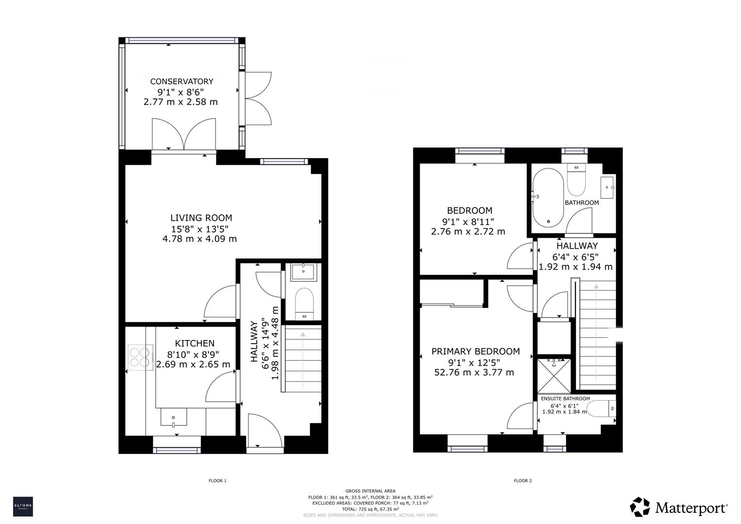 35, Trinity Fields, Horsham floorplan