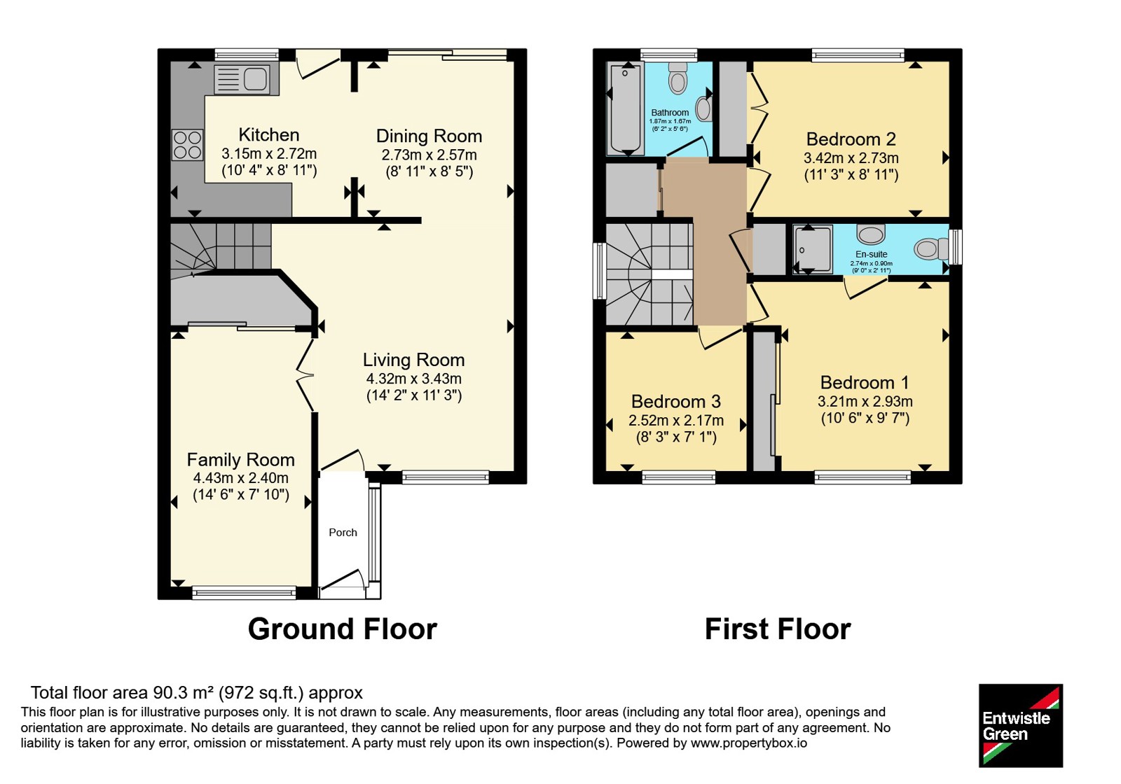 3, Kirkstead Walk, Merseyside floorplan