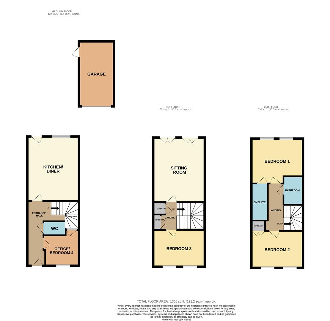 70, Dorley Dale, Carlton Colville floorplan