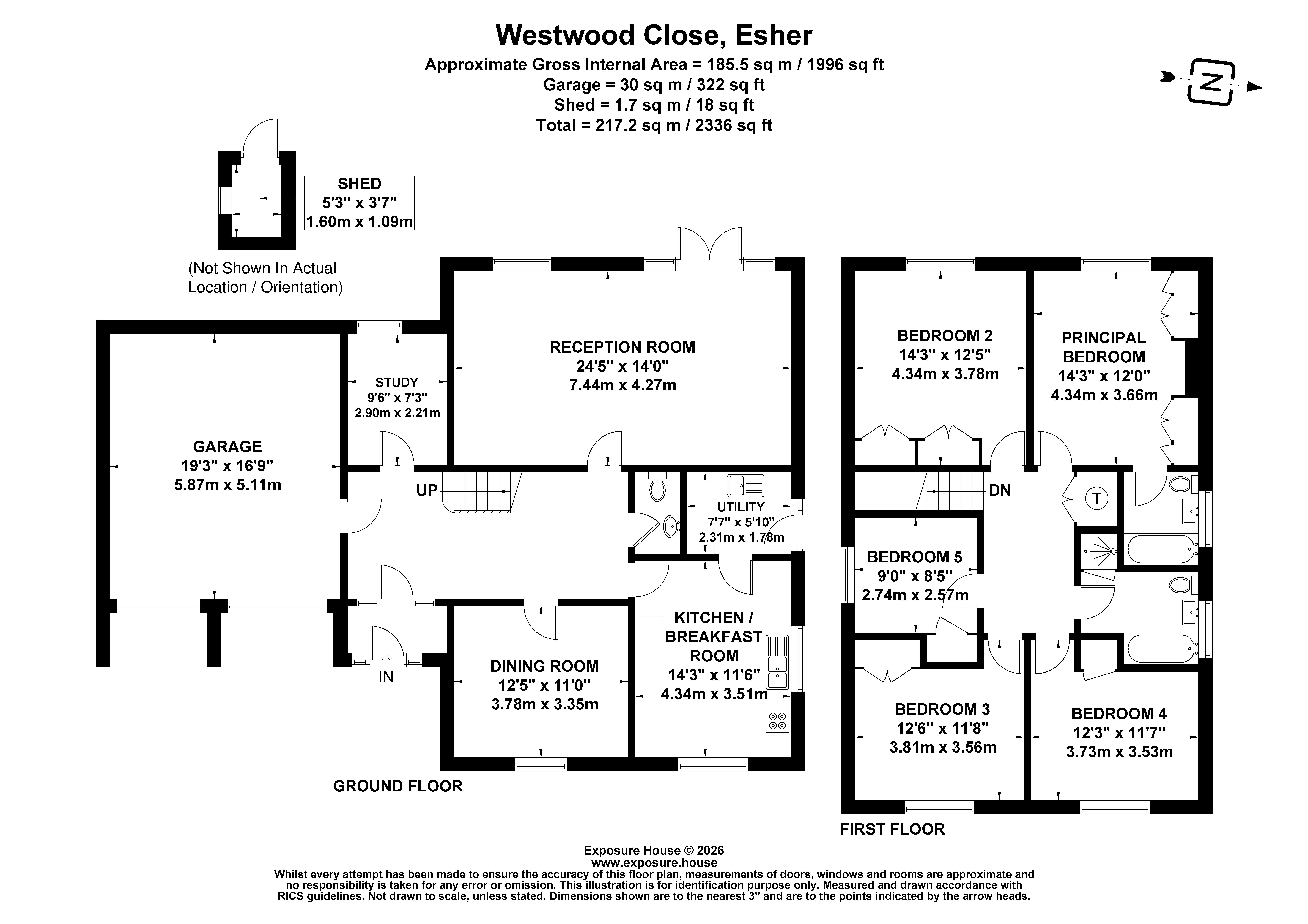8, Westwood Close, Surrey floorplan