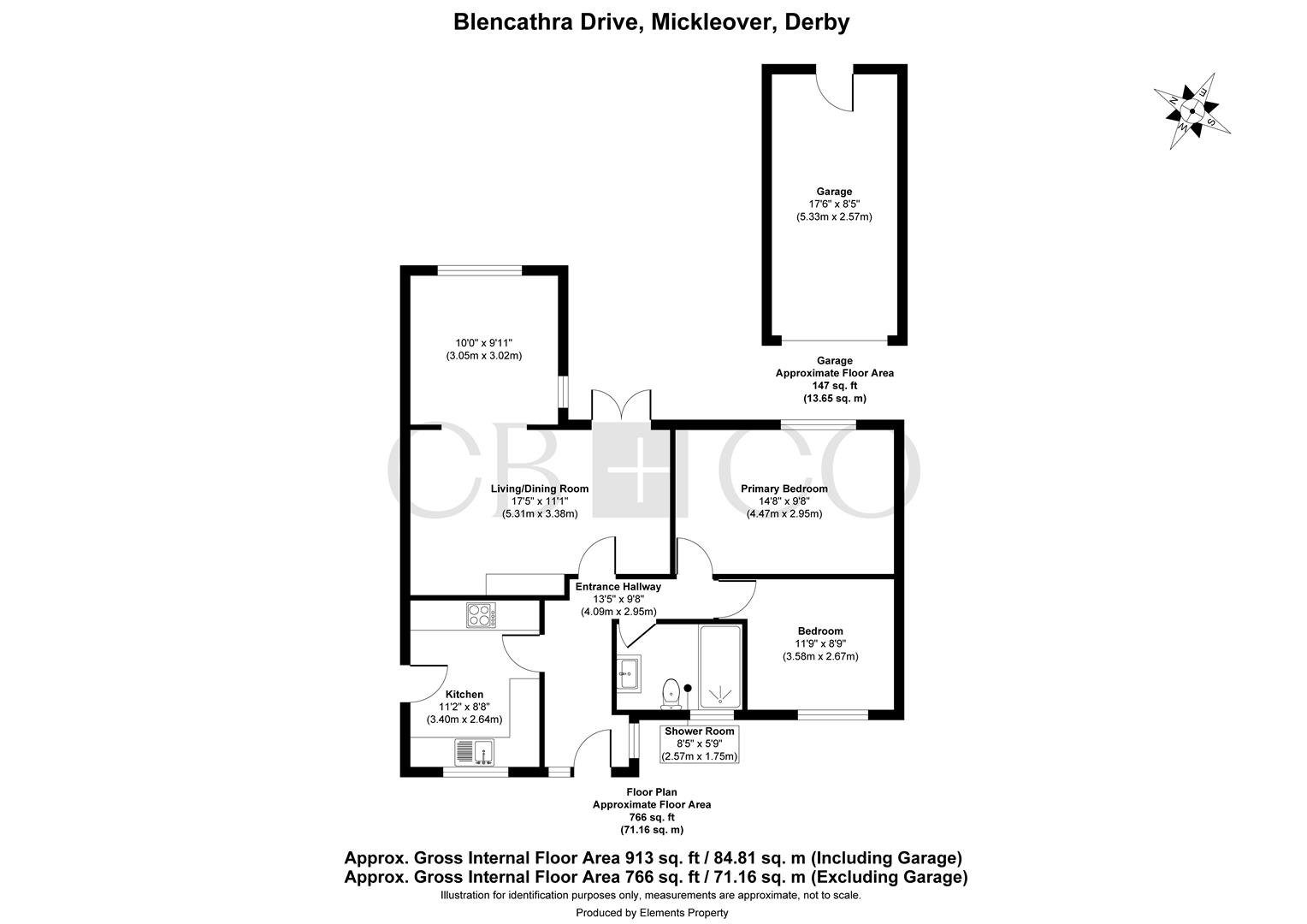 25, Blencathra Drive, Derby floorplan