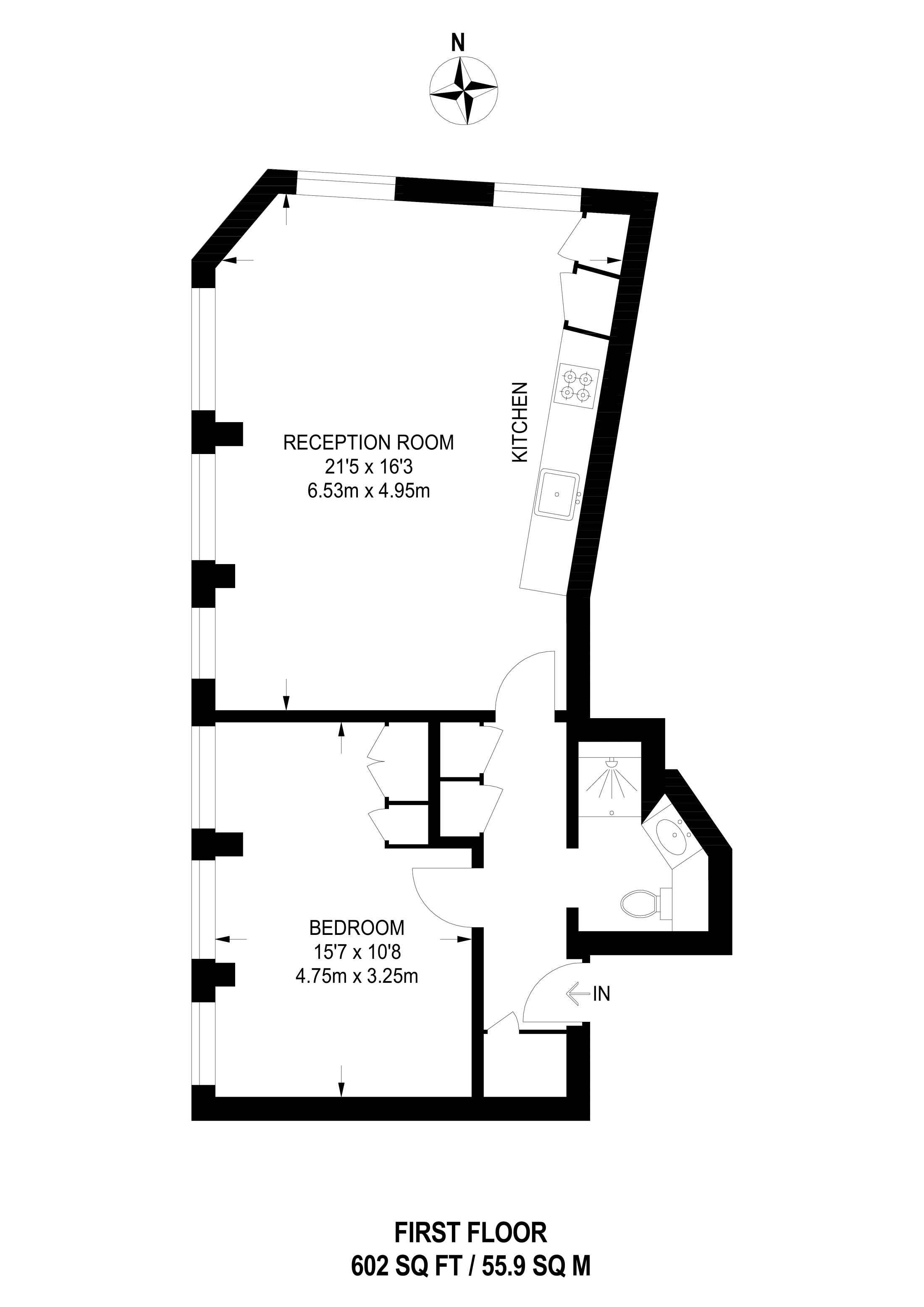 1 Bedrooms Flat to rent in Coronet Street, Hoxton N1