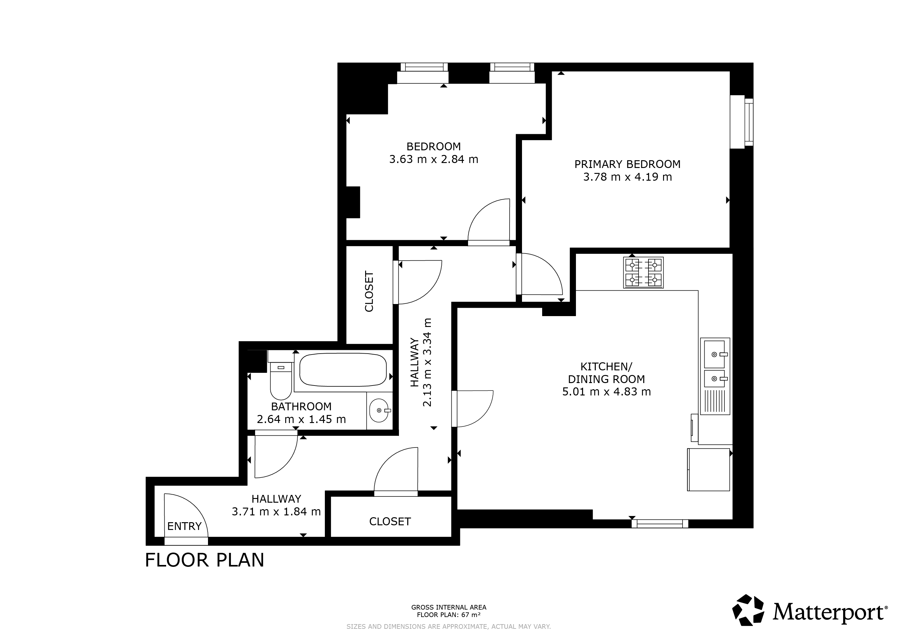 Flat 6, Barbourne Works, Northwick Avenue, Worcester floorplan