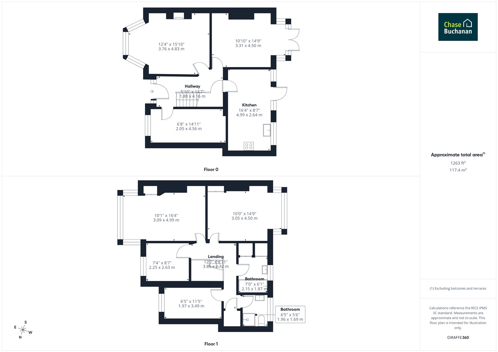 2, Fielding Avenue, Twickenham floorplan