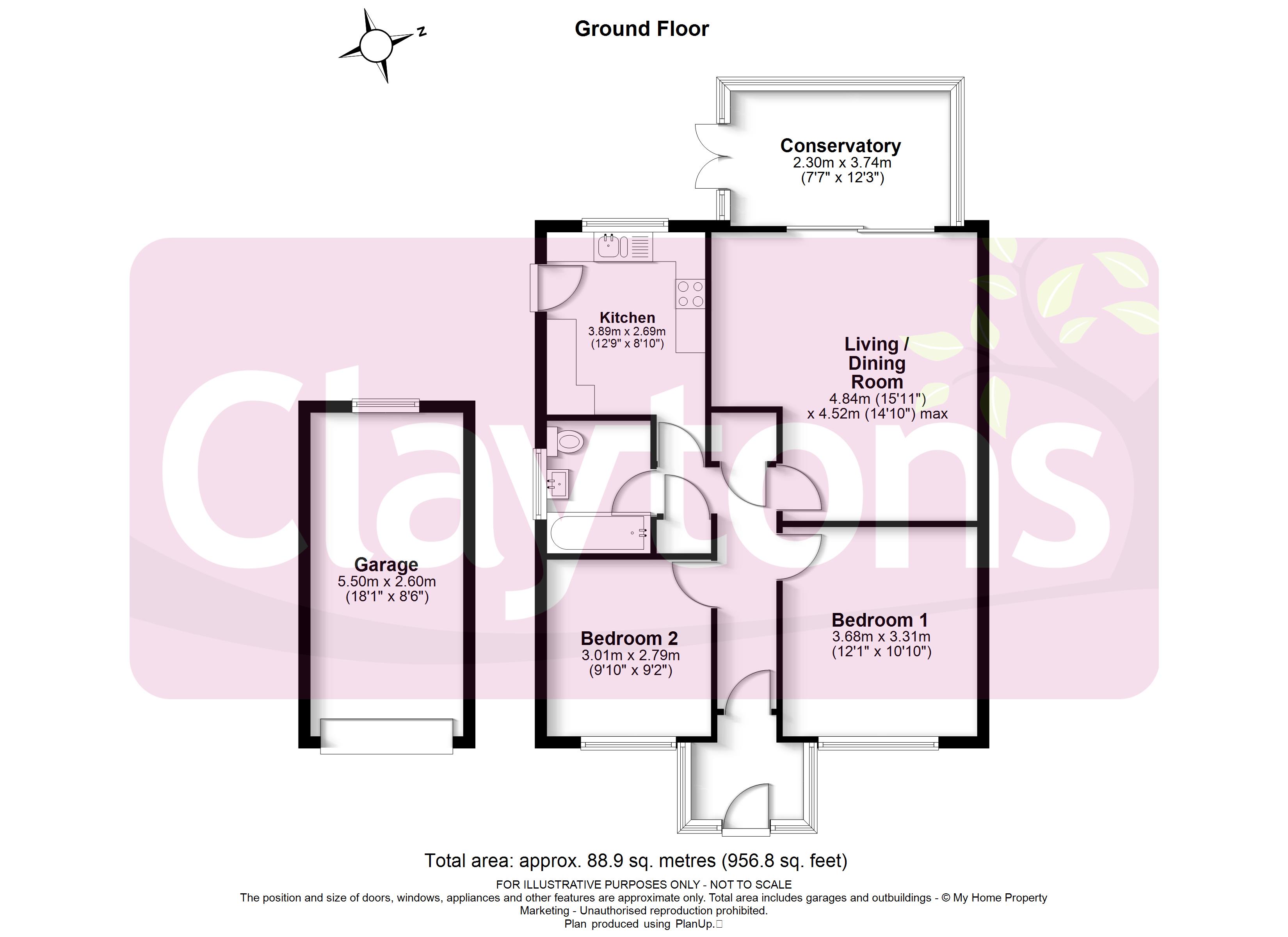 19, Lavinia Avenue, Watford floorplan