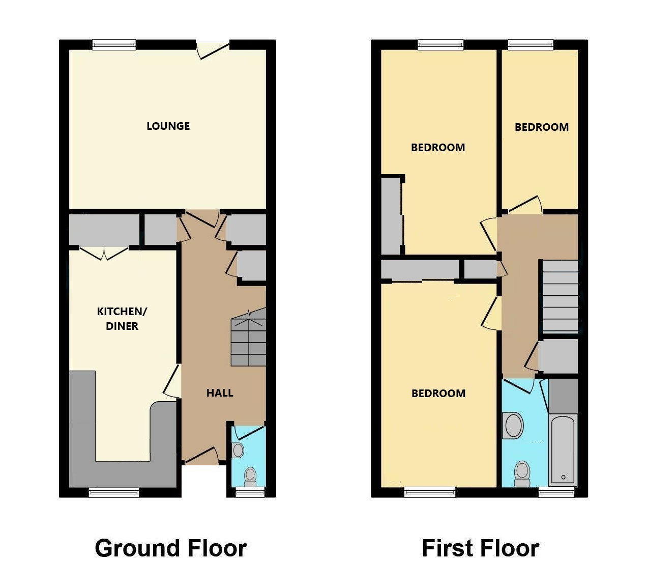 College Road, Sandy floorplan
