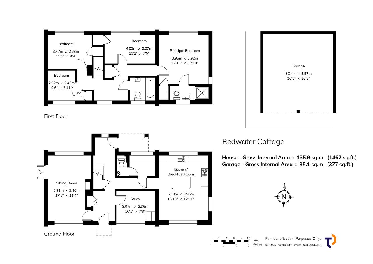 Redwater Cottage, Paley Lane, Cranbrook floorplan