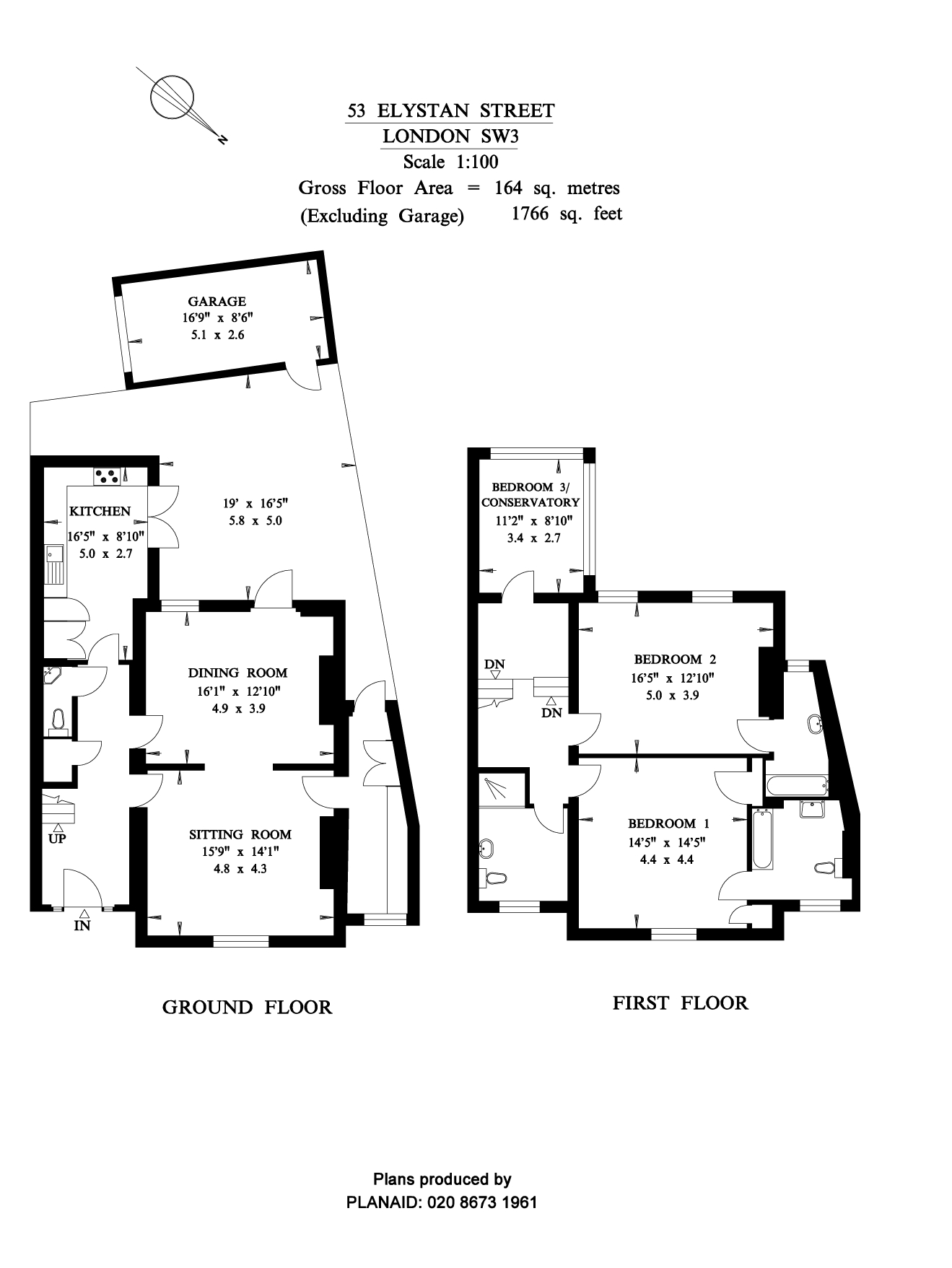 53, Elystan Street, London floorplan